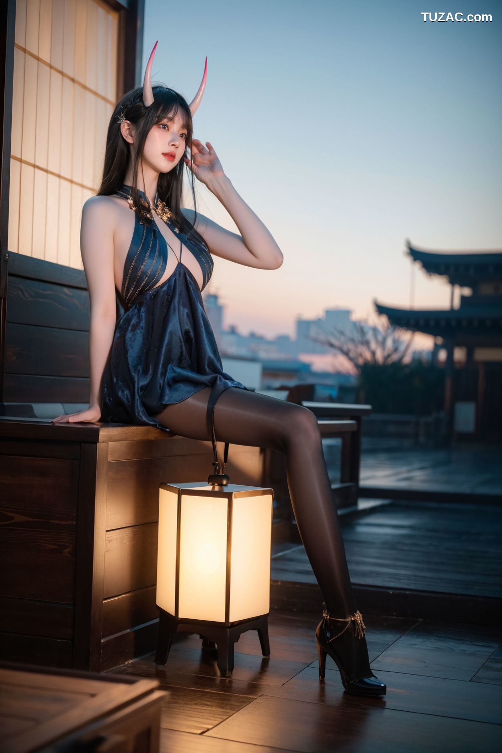 AI美女-拟实-酒吞童子Cosplay美女-18禁