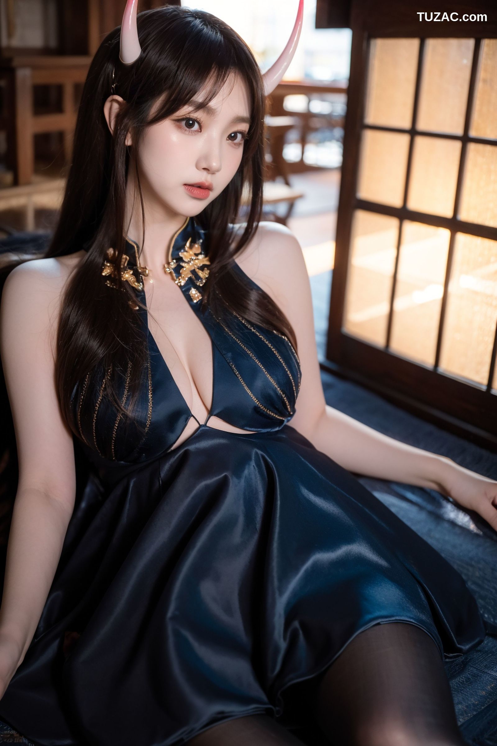 AI美女-拟实-酒吞童子Cosplay美女-18禁