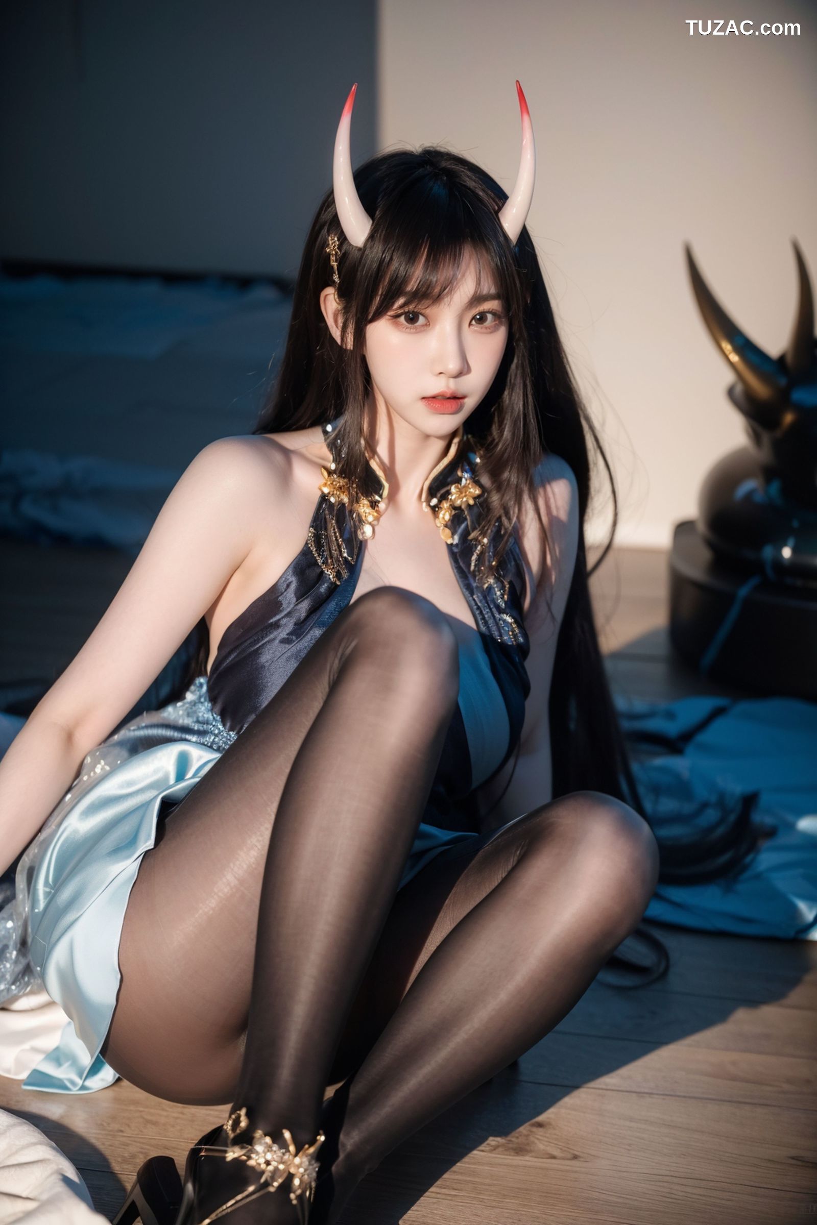 AI美女-拟实-酒吞童子Cosplay美女-18禁