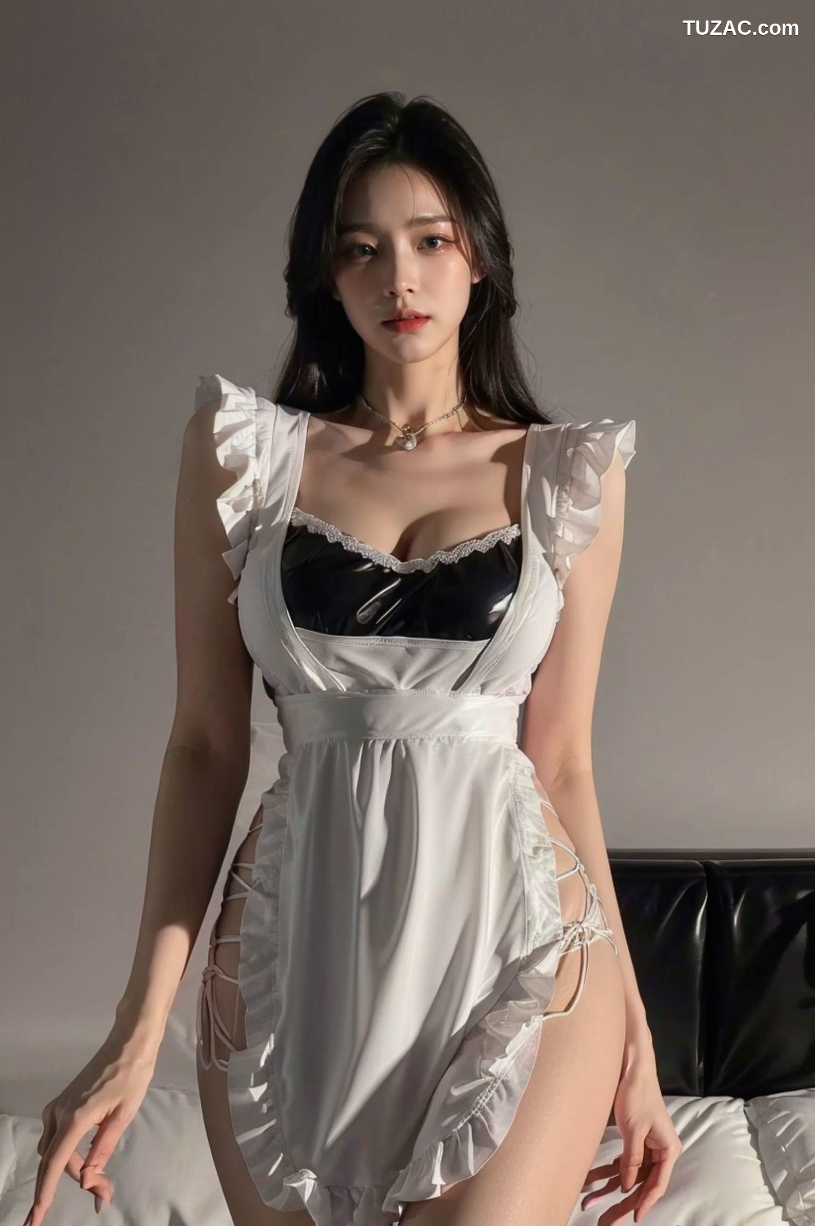 AI美女-拟实-黑皮衣女仆-18禁