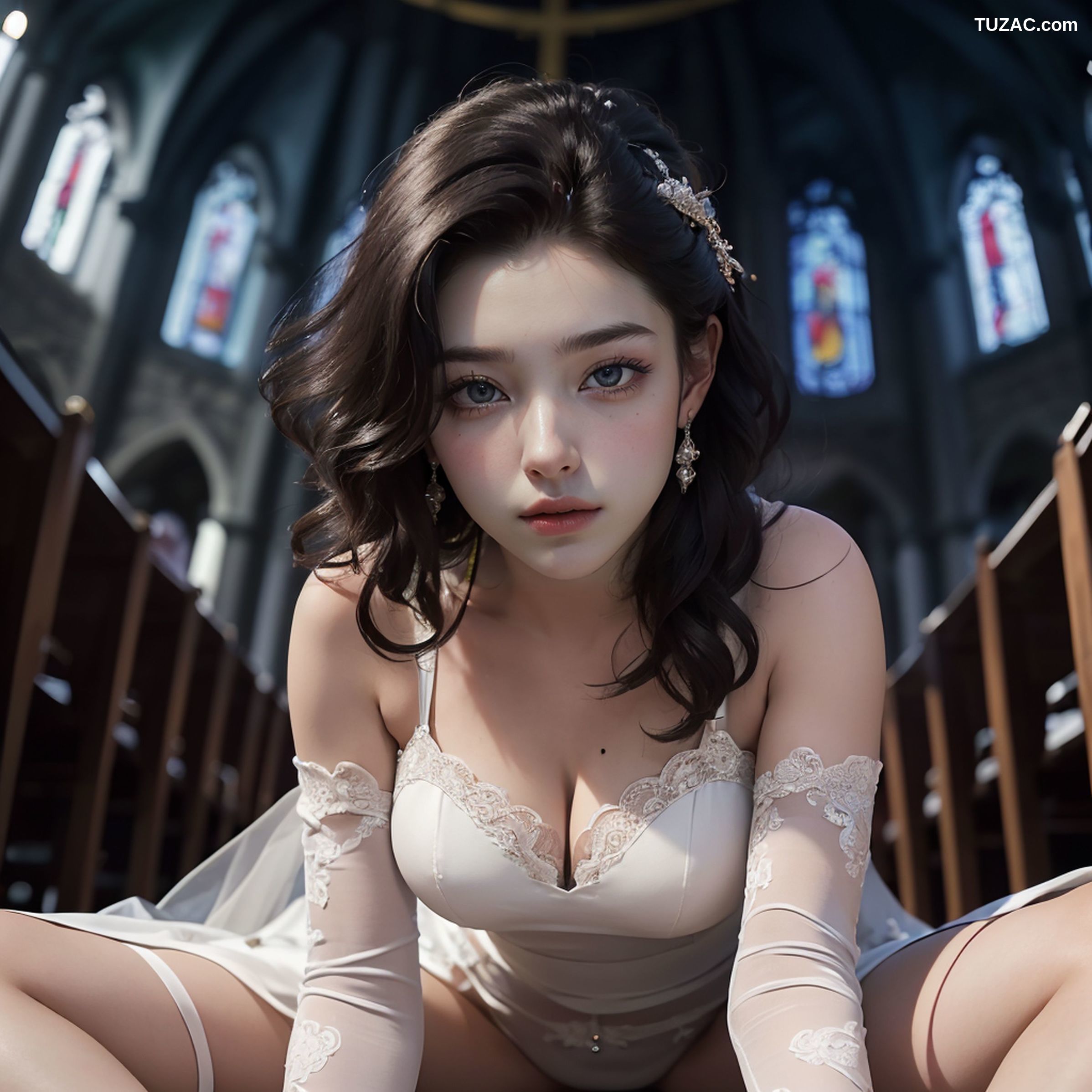 AI美女-教堂淫乱婚礼-Wedding-口交篇-18禁