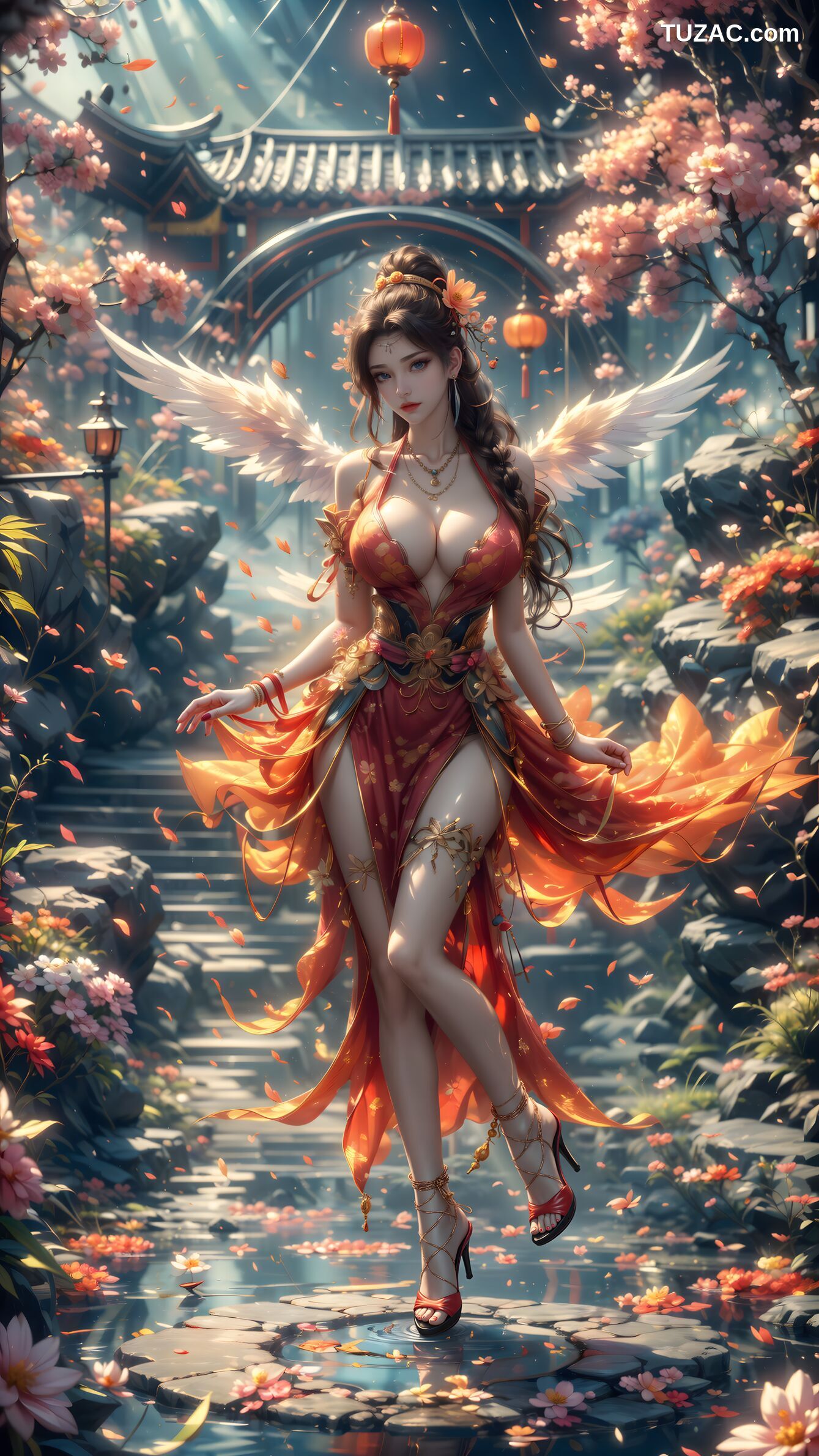 AI美女-斗破苍穹-云韵-花宗