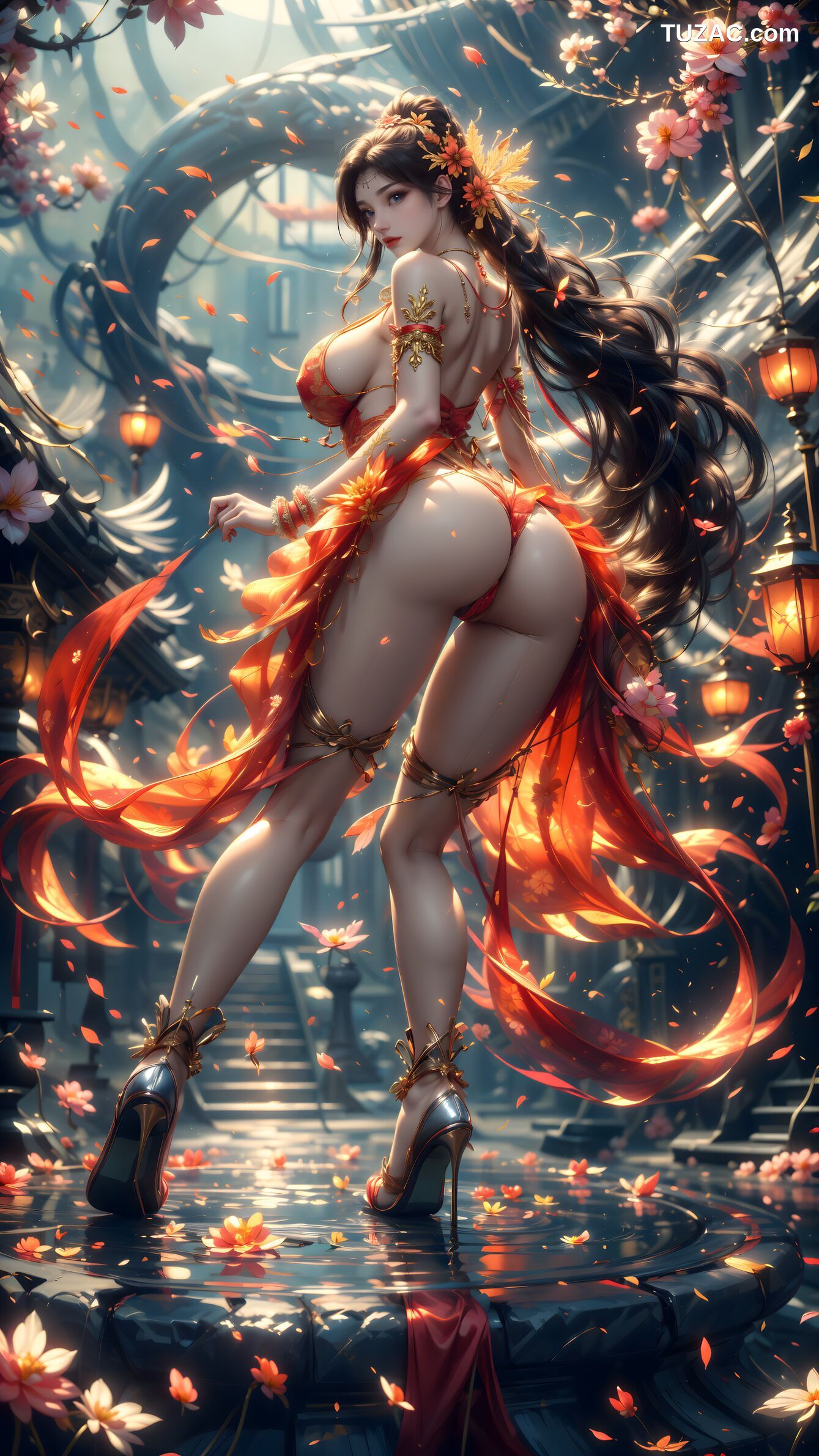 AI美女-斗破苍穹-云韵-花宗