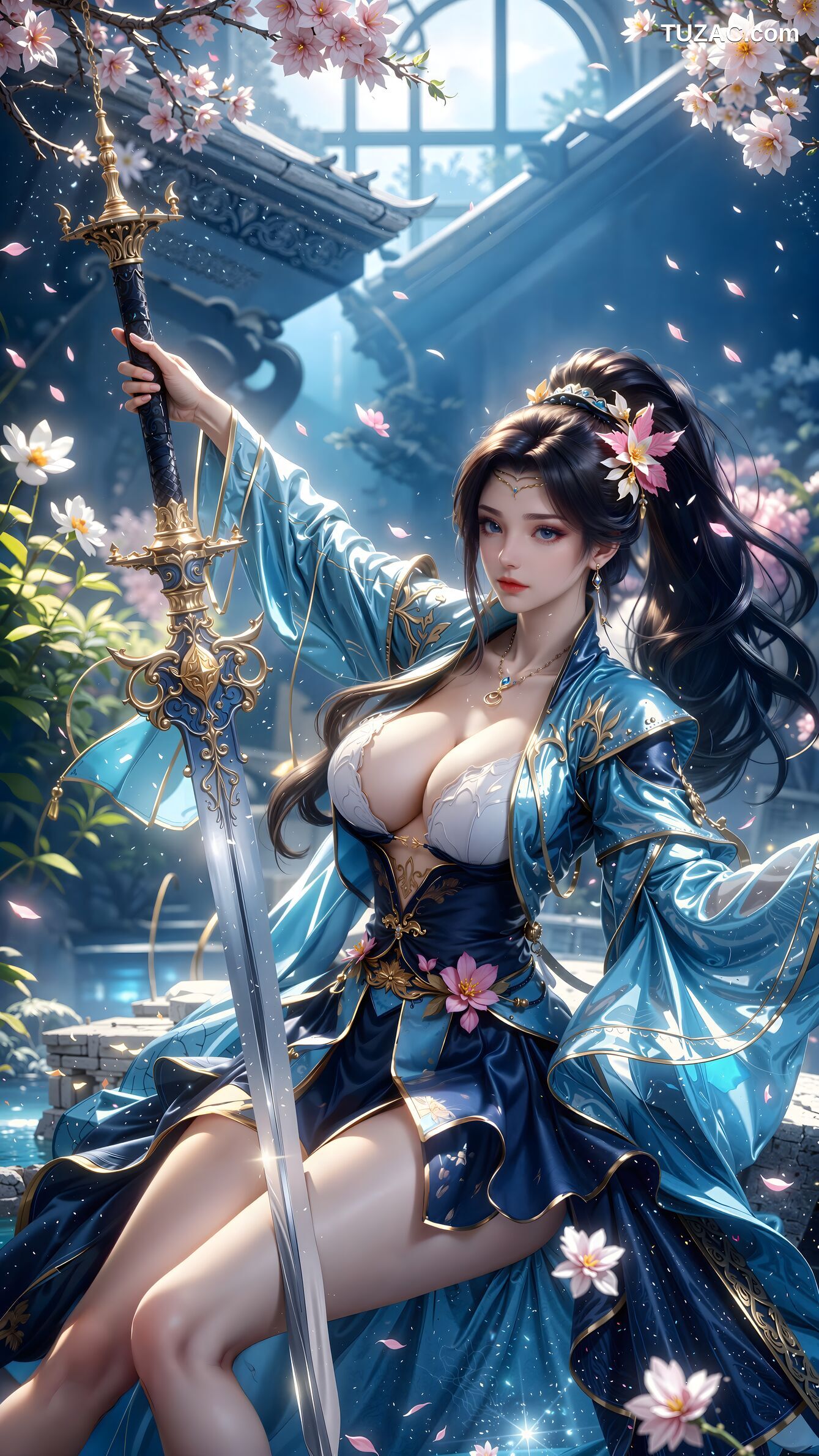 AI美女-斗破苍穹-云韵-花宗