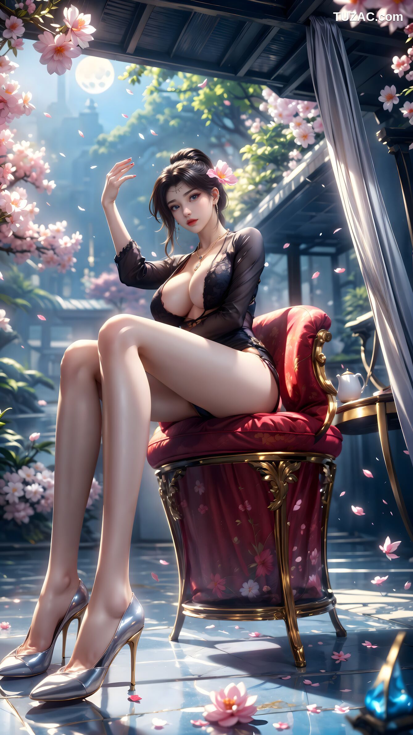 AI美女-斗破苍穹-云韵-花宗