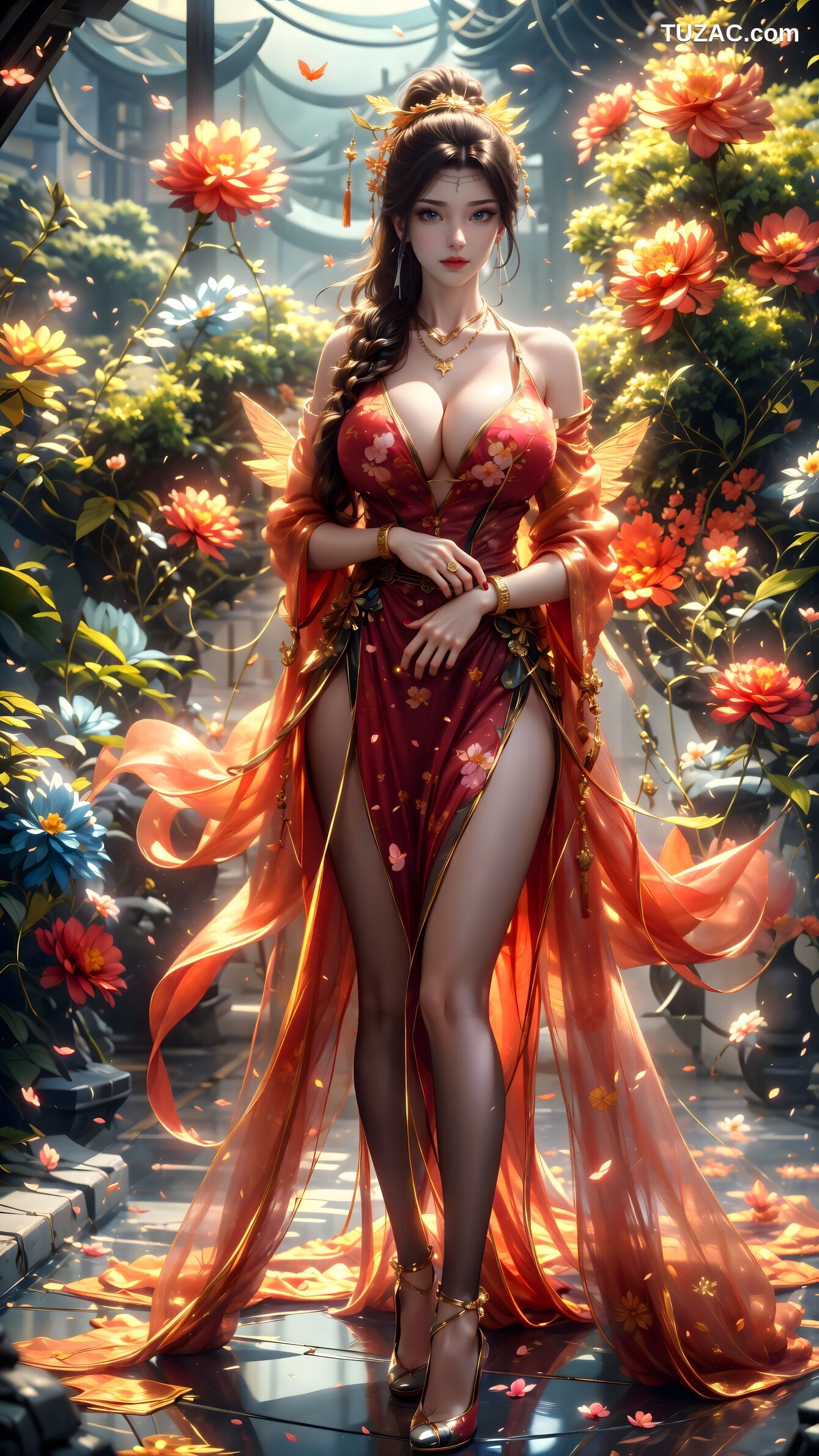 AI美女-斗破苍穹-云韵-花宗
