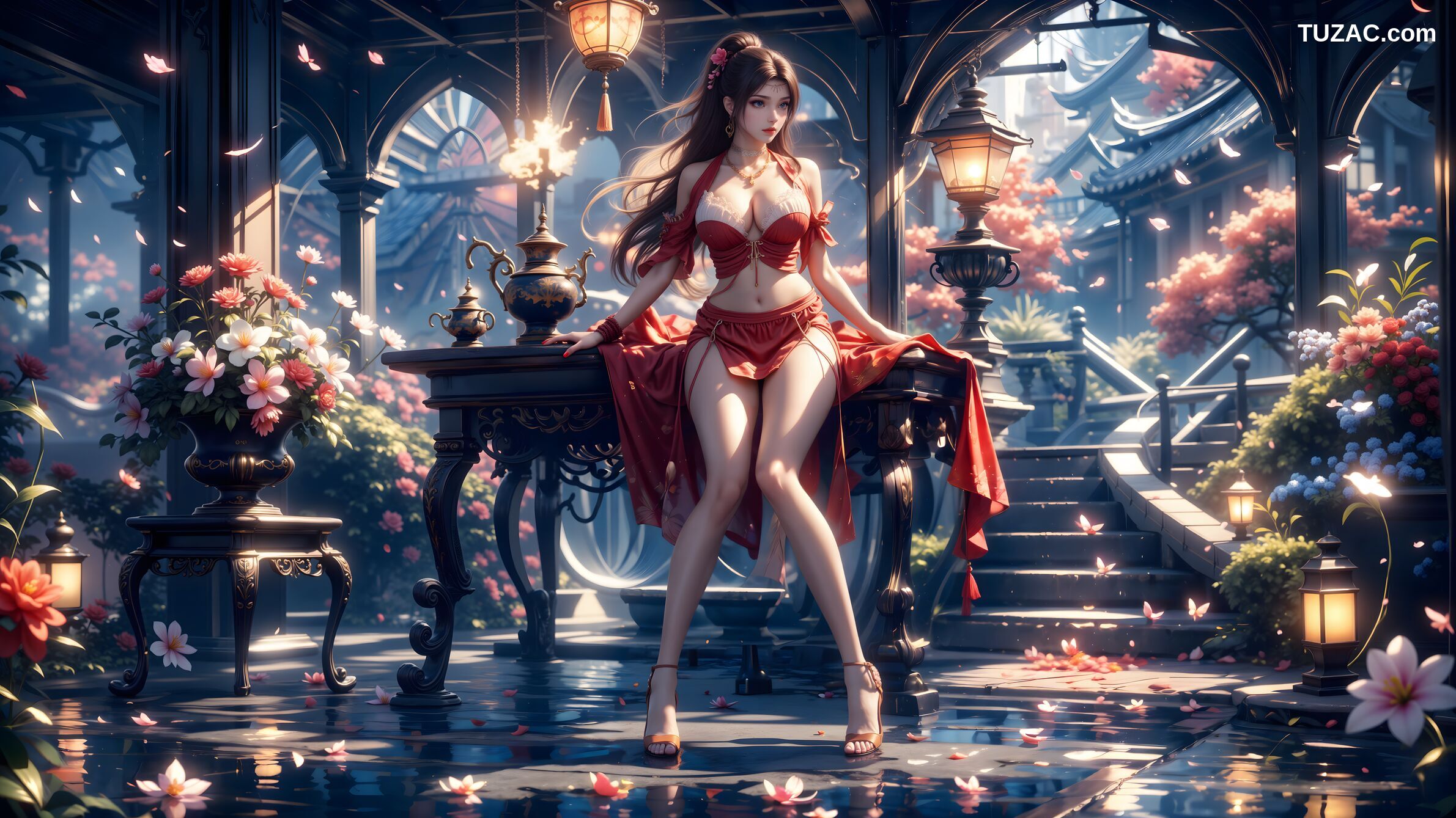 AI美女-斗破苍穹-云韵-花宗