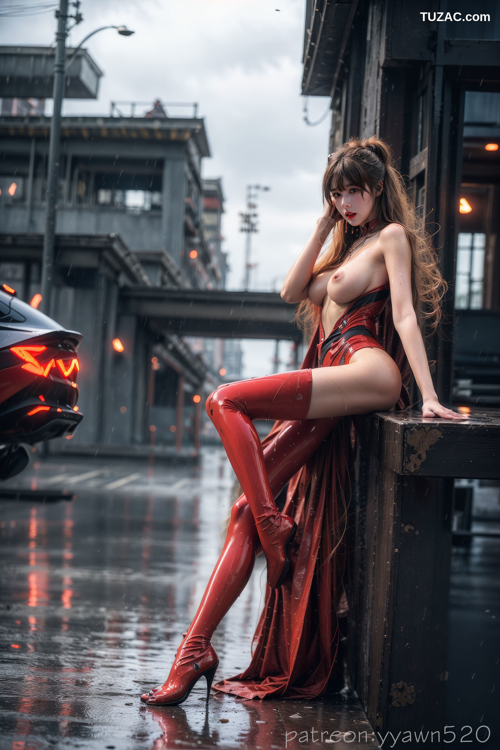 AI美女-新世纪福音战士-明日香-Asuka