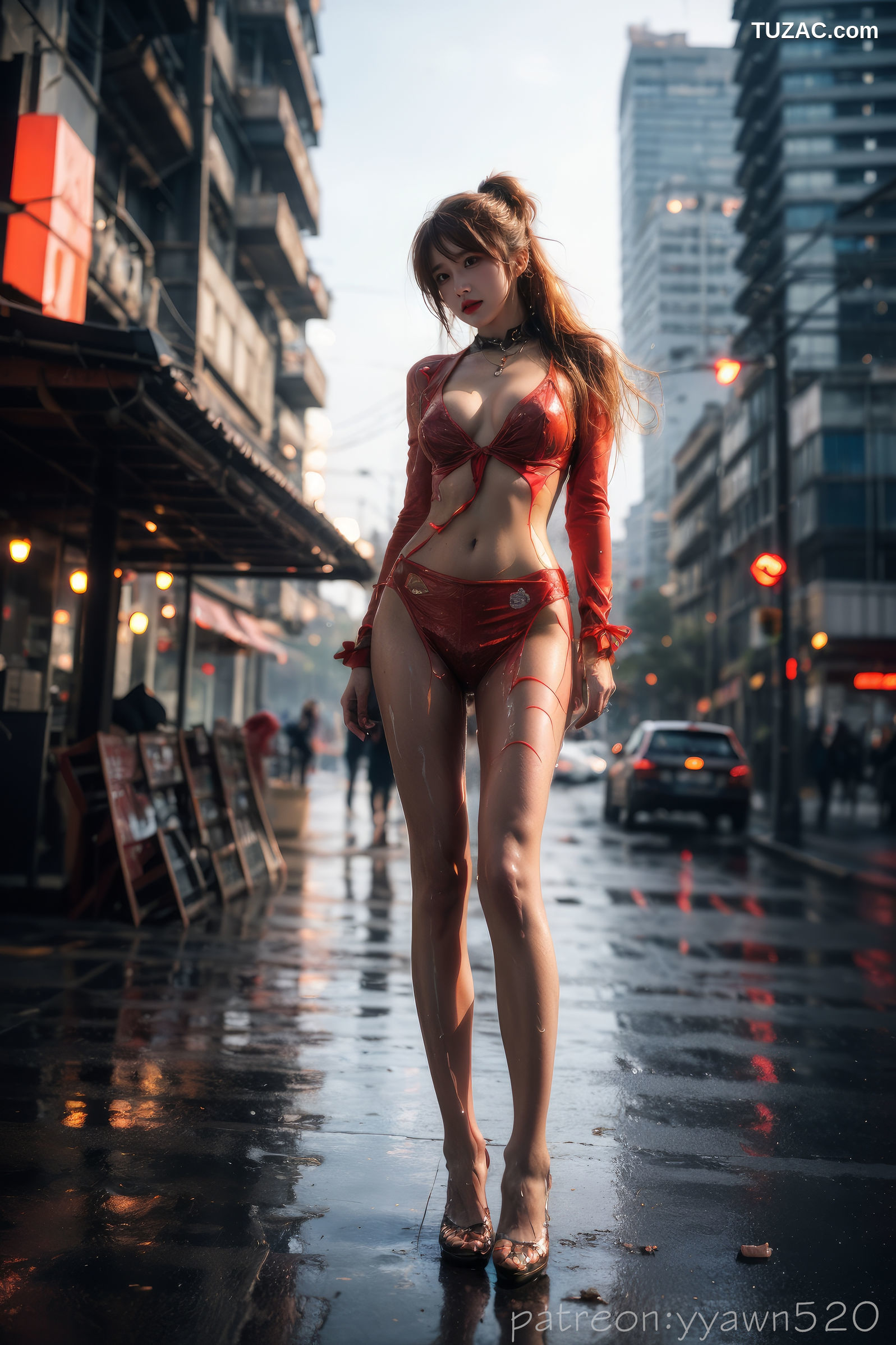 AI美女-新世纪福音战士-明日香-Asuka