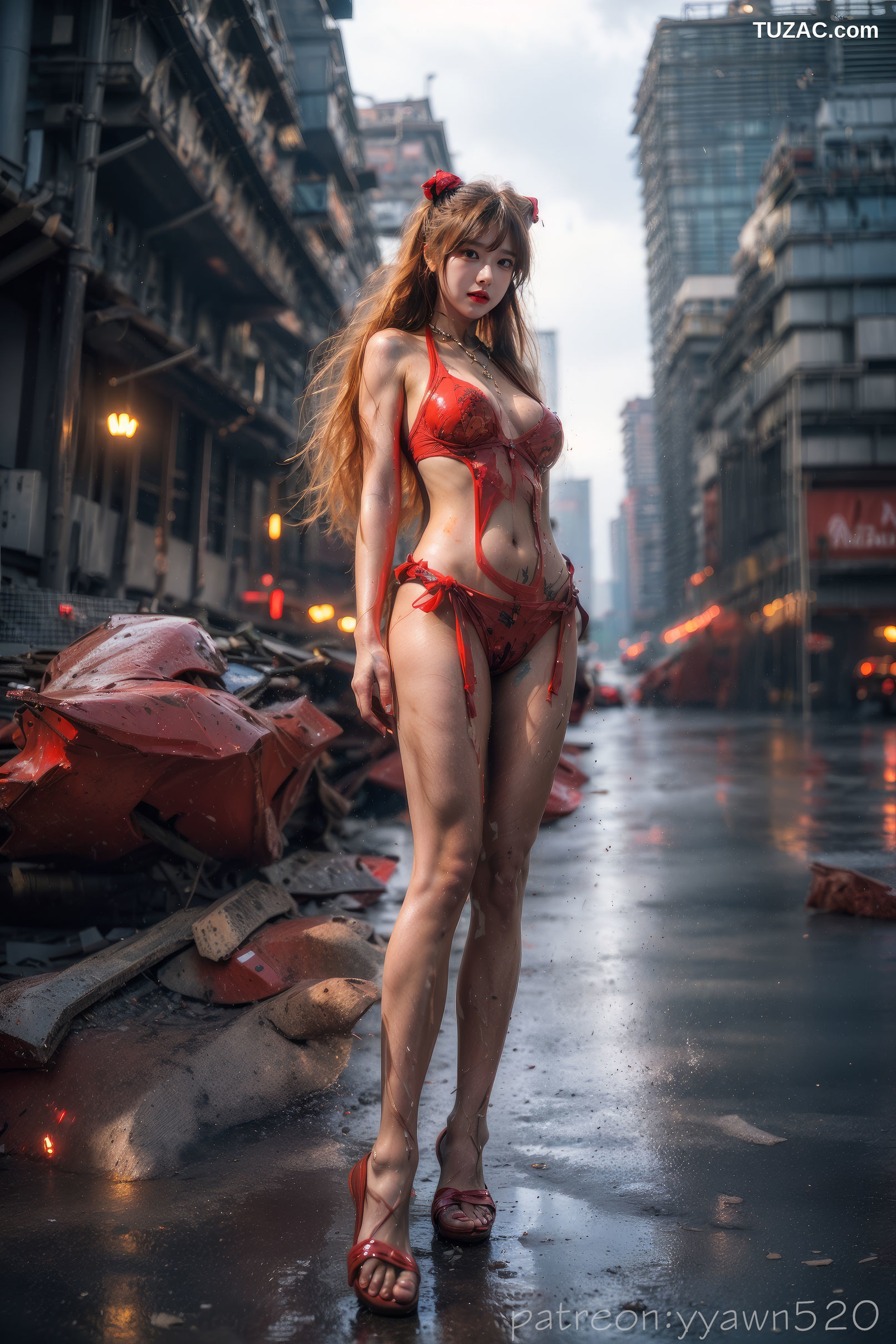 AI美女-新世纪福音战士-明日香-Asuka