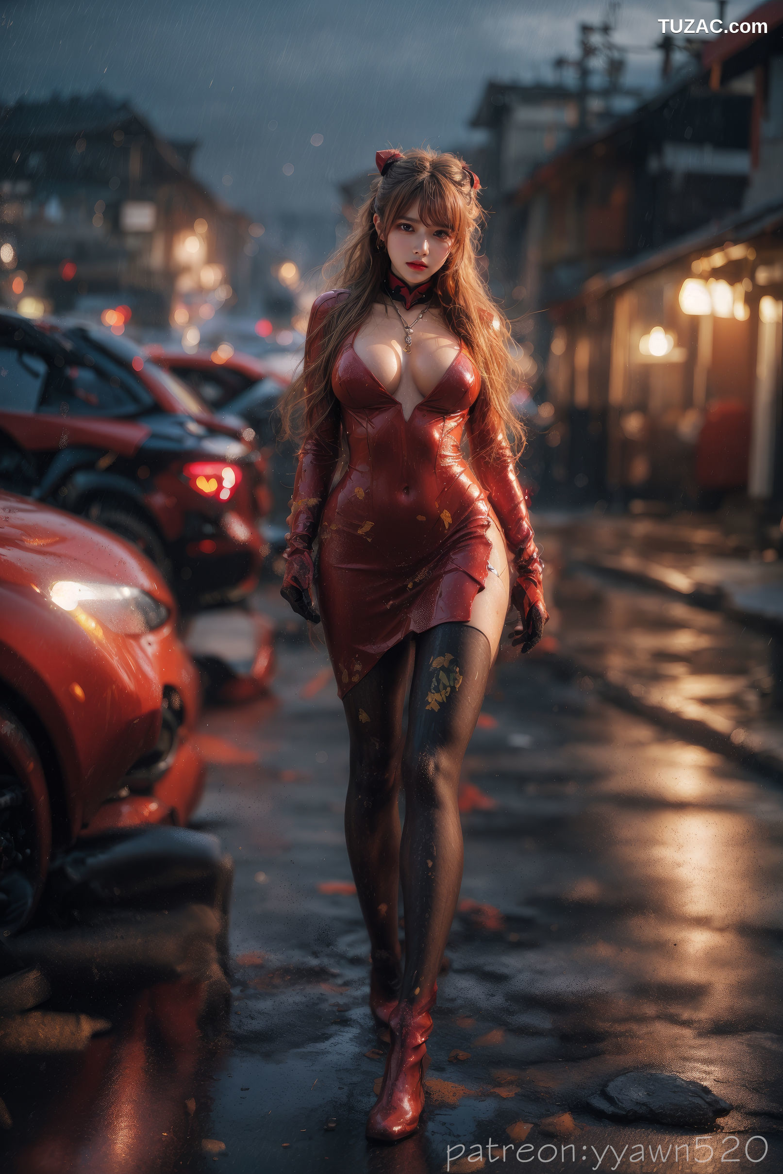 AI美女-新世纪福音战士-明日香-Asuka