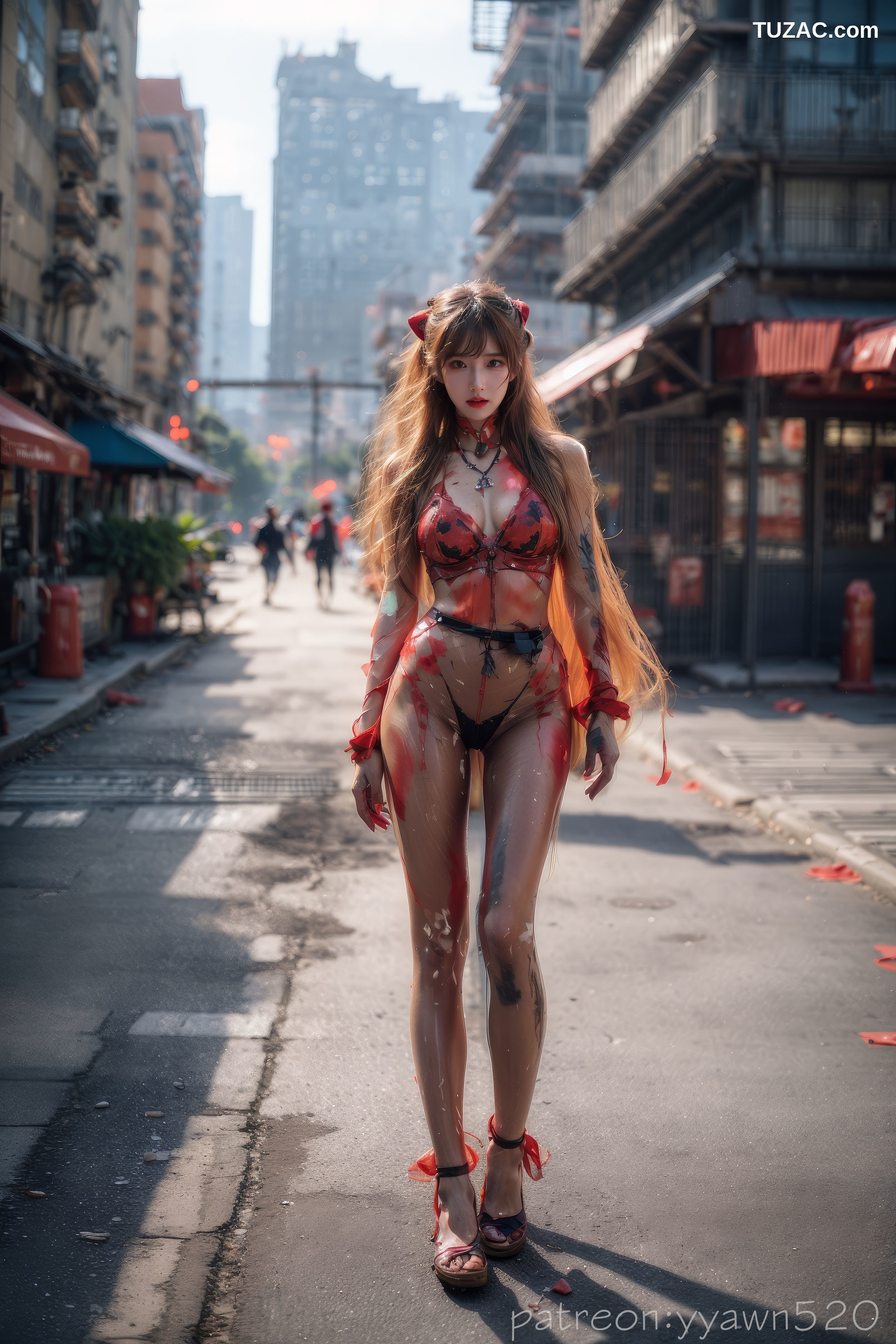 AI美女-新世纪福音战士-明日香-Asuka