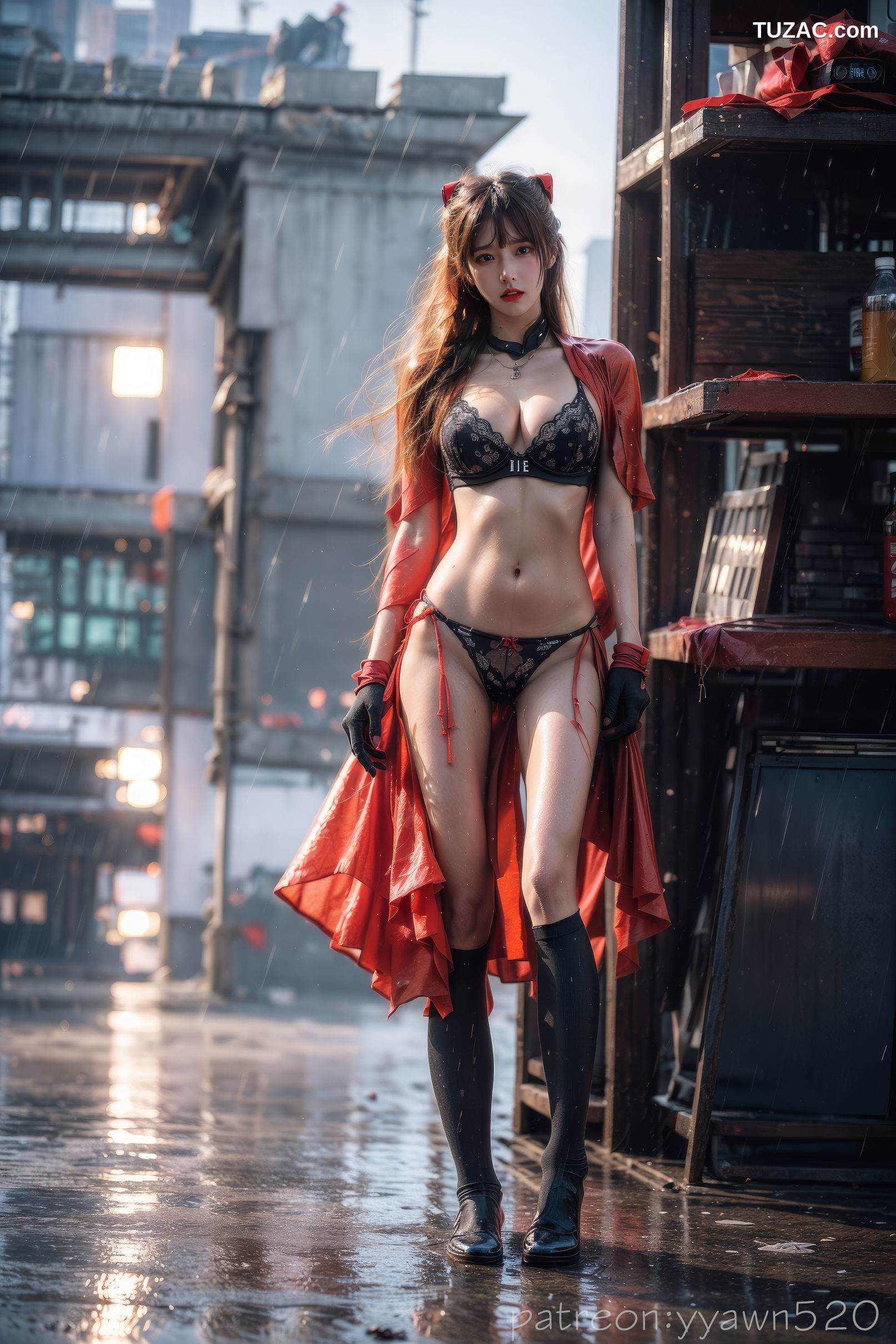 AI美女-新世纪福音战士-明日香-Asuka