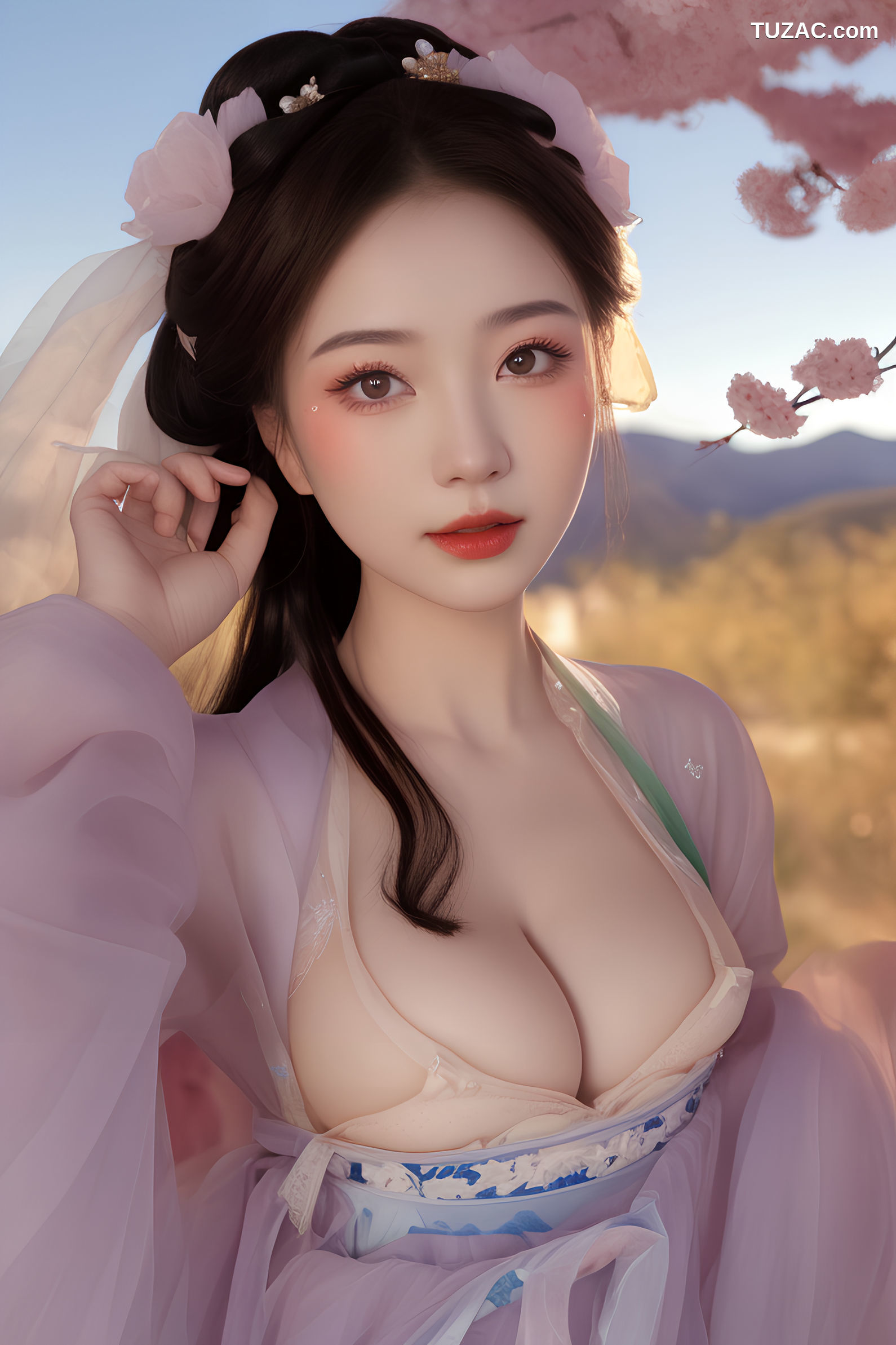 AI美女-桃花仙子