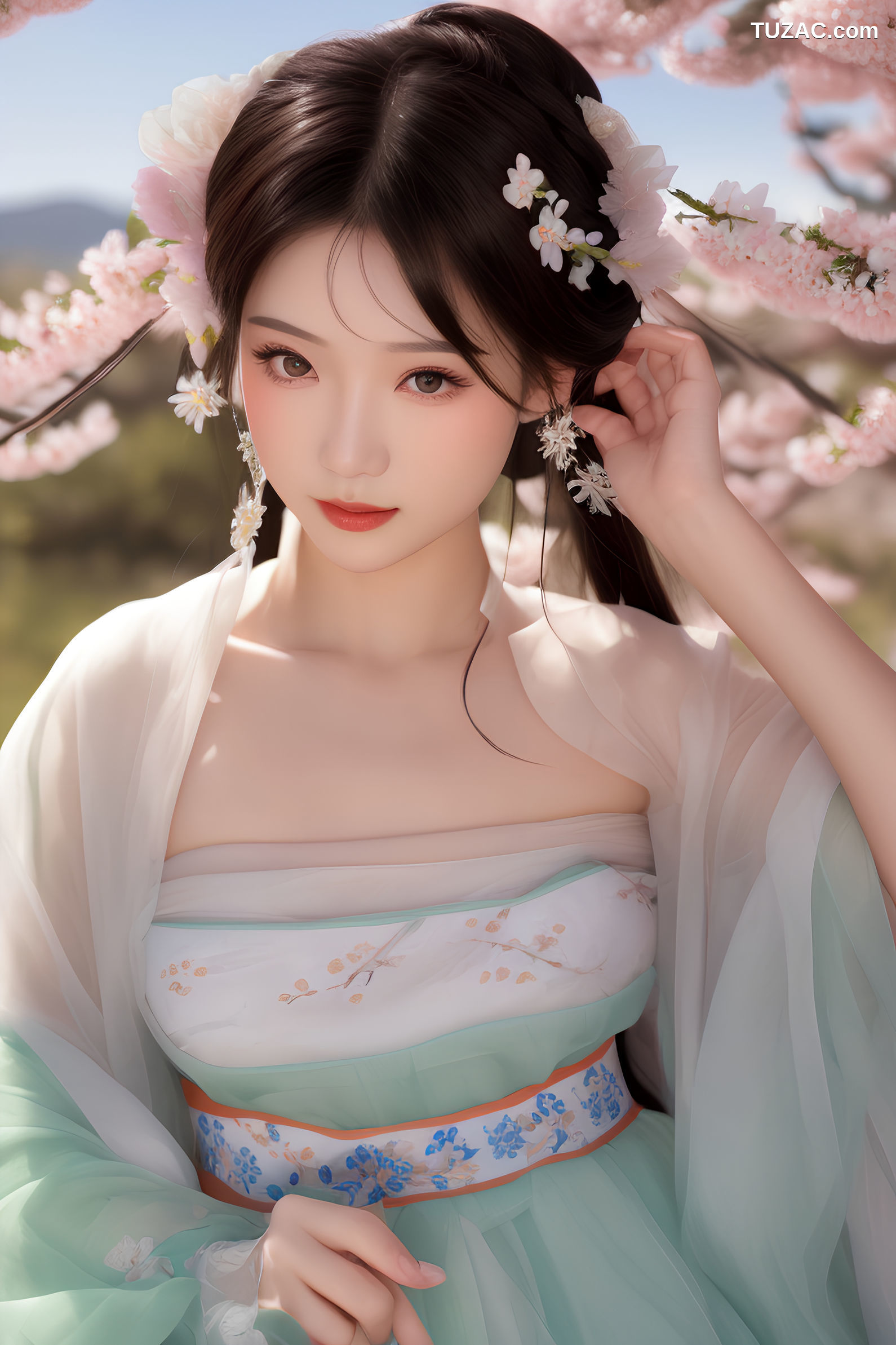 AI美女-桃花仙子