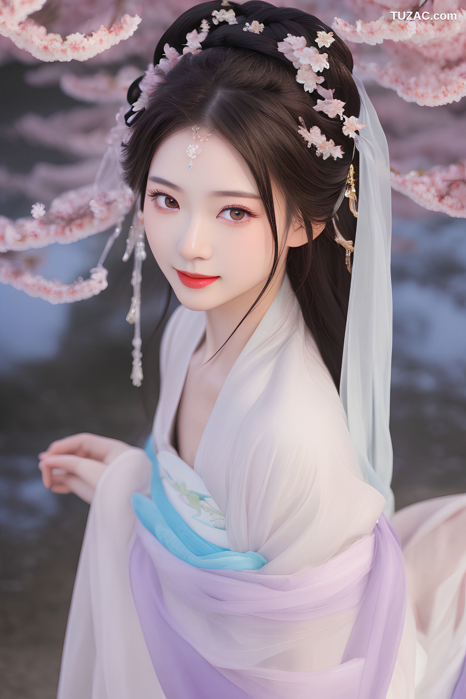 AI美女-桃花仙子