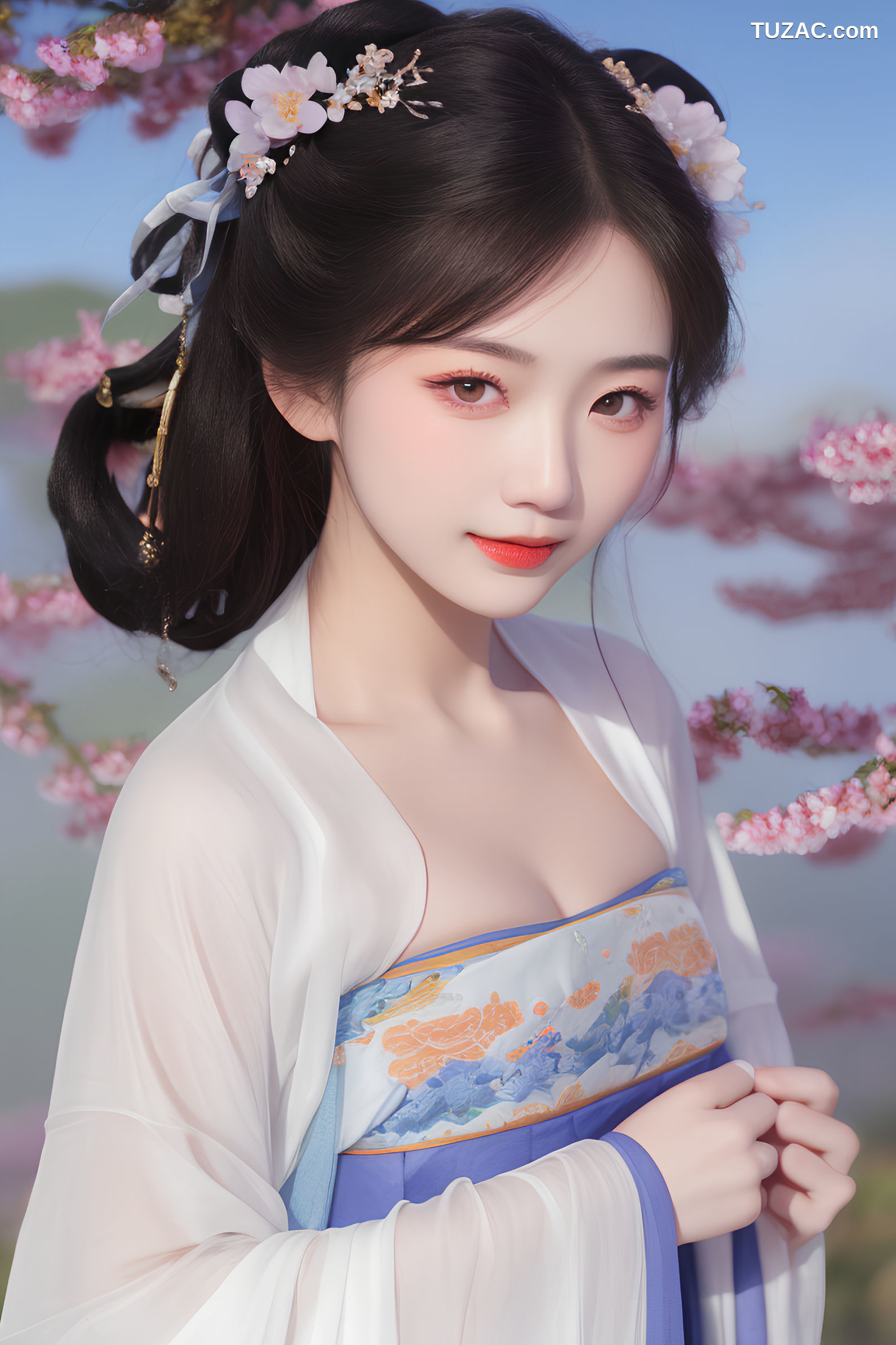 AI美女-桃花仙子