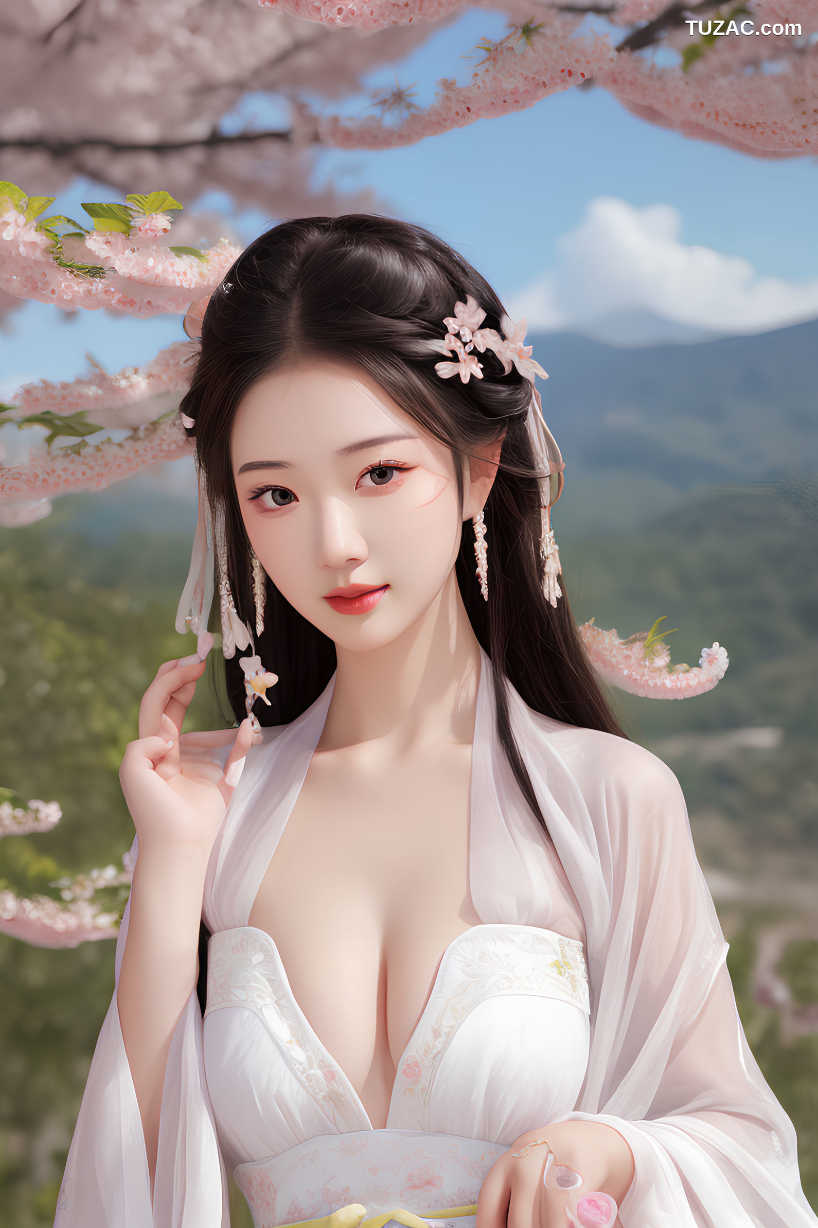 AI美女-桃花仙子