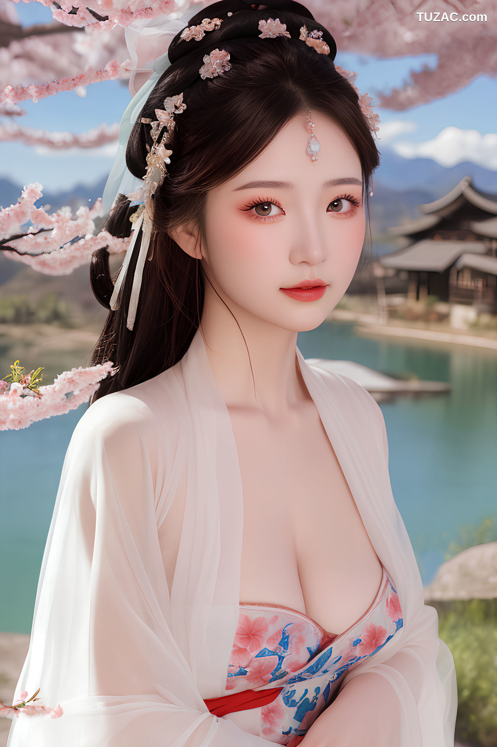 AI美女-桃花仙子