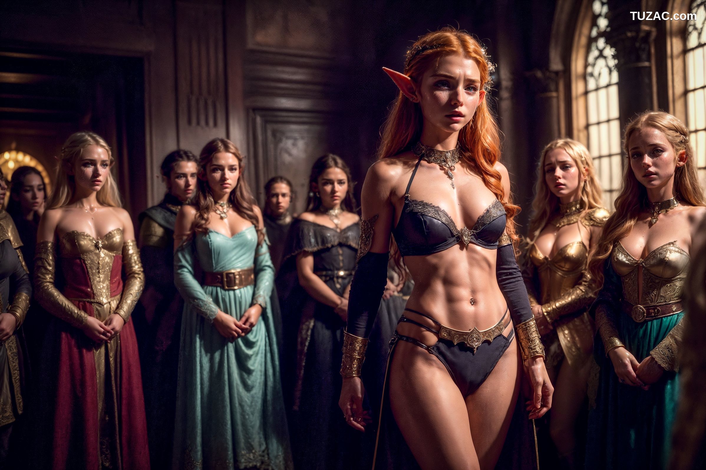 AI美女-欧美风-精灵系列之失宠-Fall-From-Grace