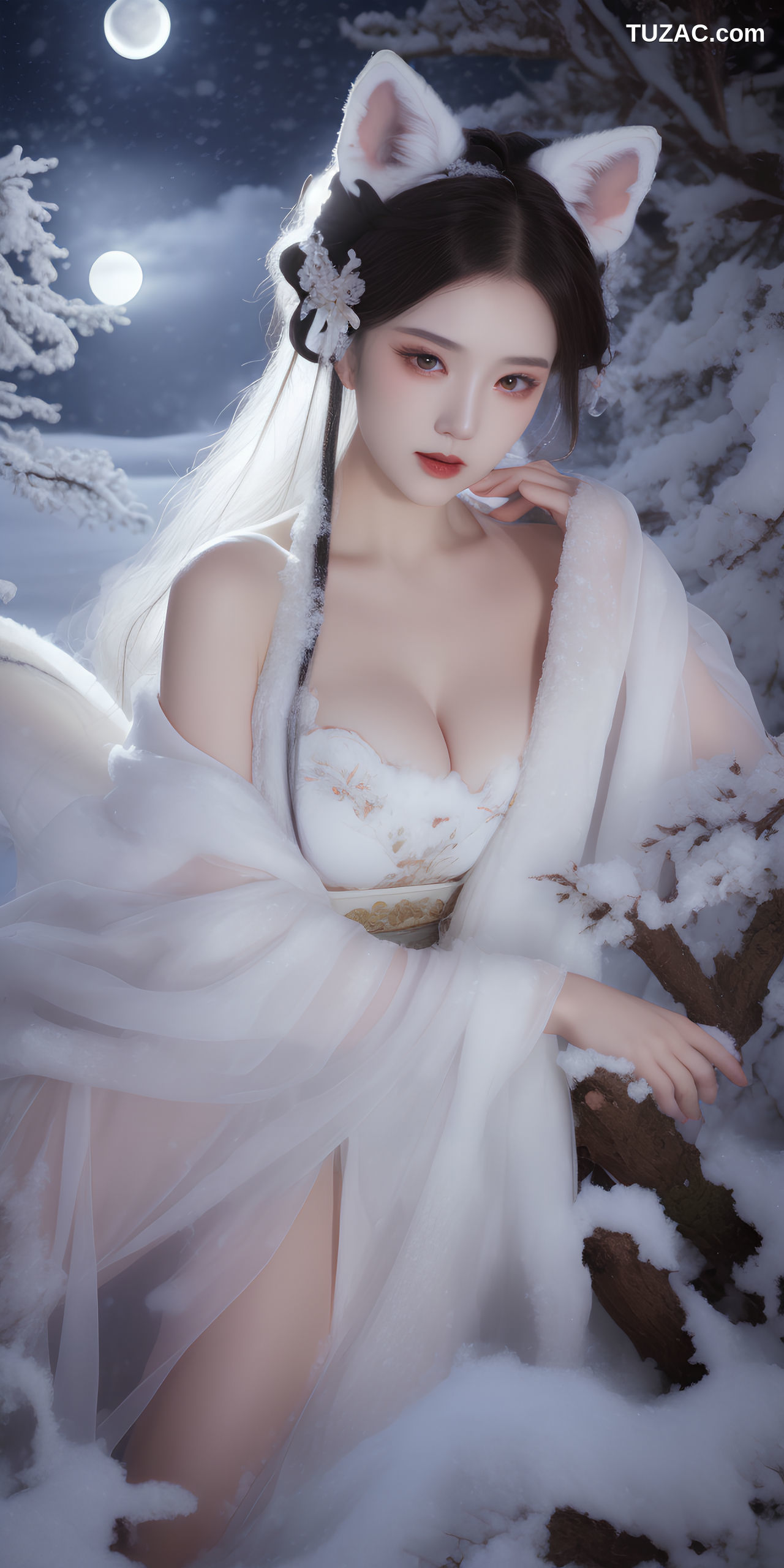 AI美女-猫妖
