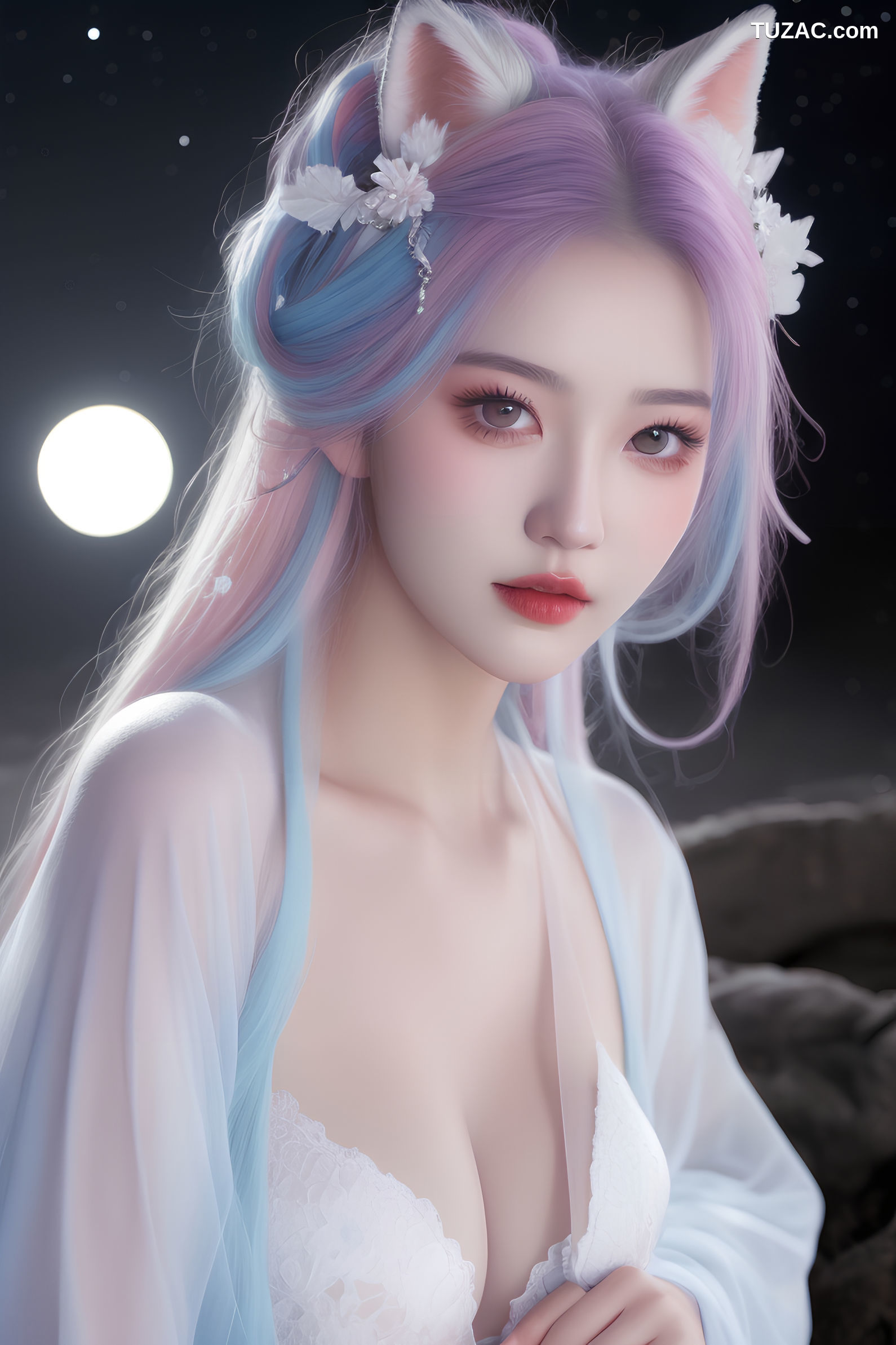 AI美女-猫妖