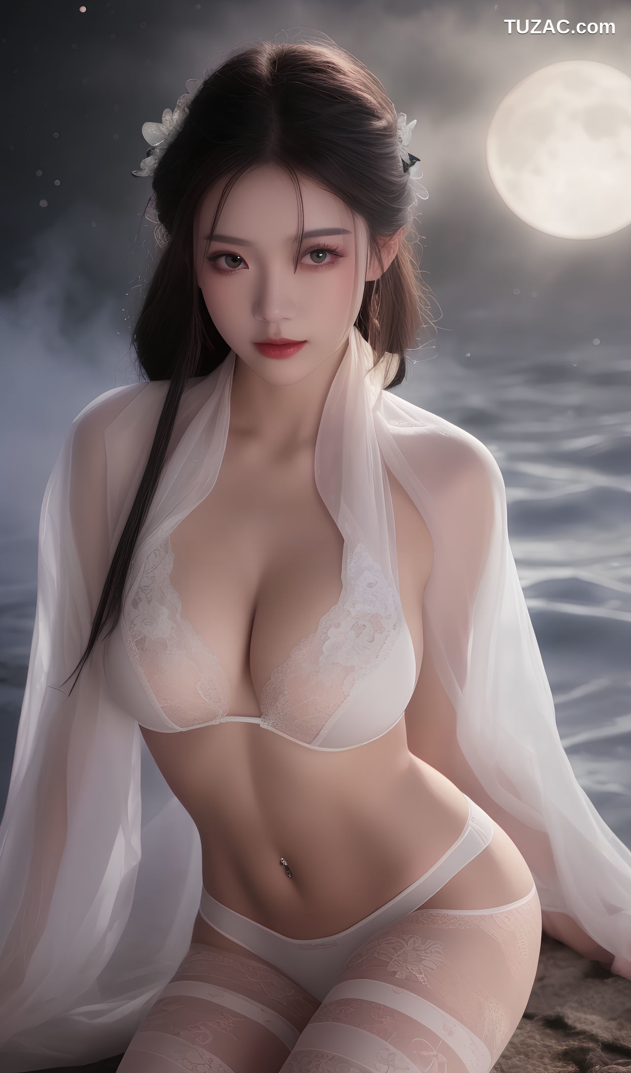 AI美女-白羽仙子