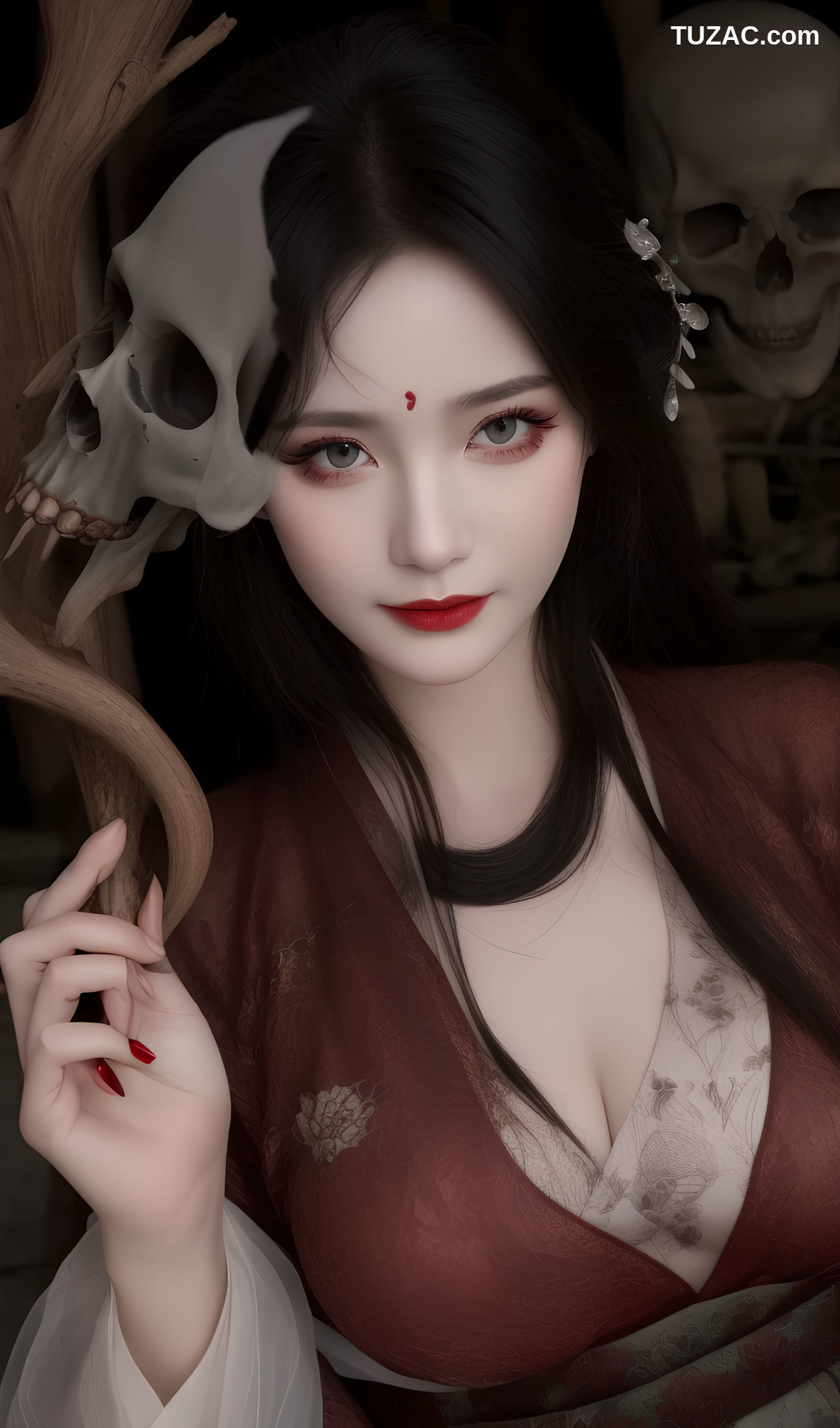 AI美女-白骨精