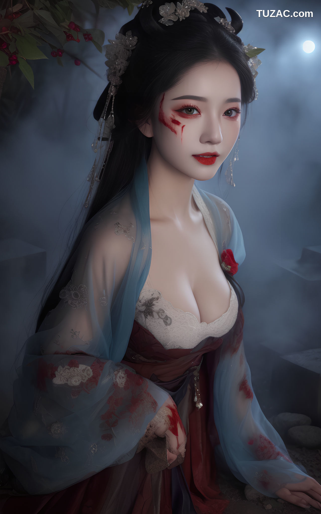 AI美女-白骨精