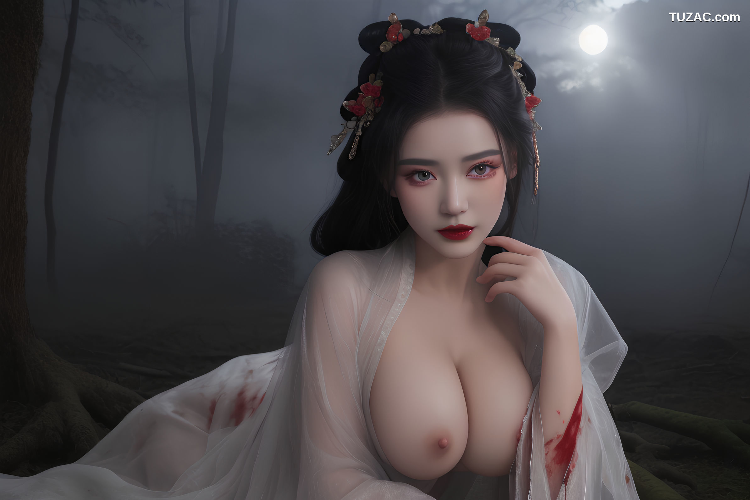 AI美女-白骨精
