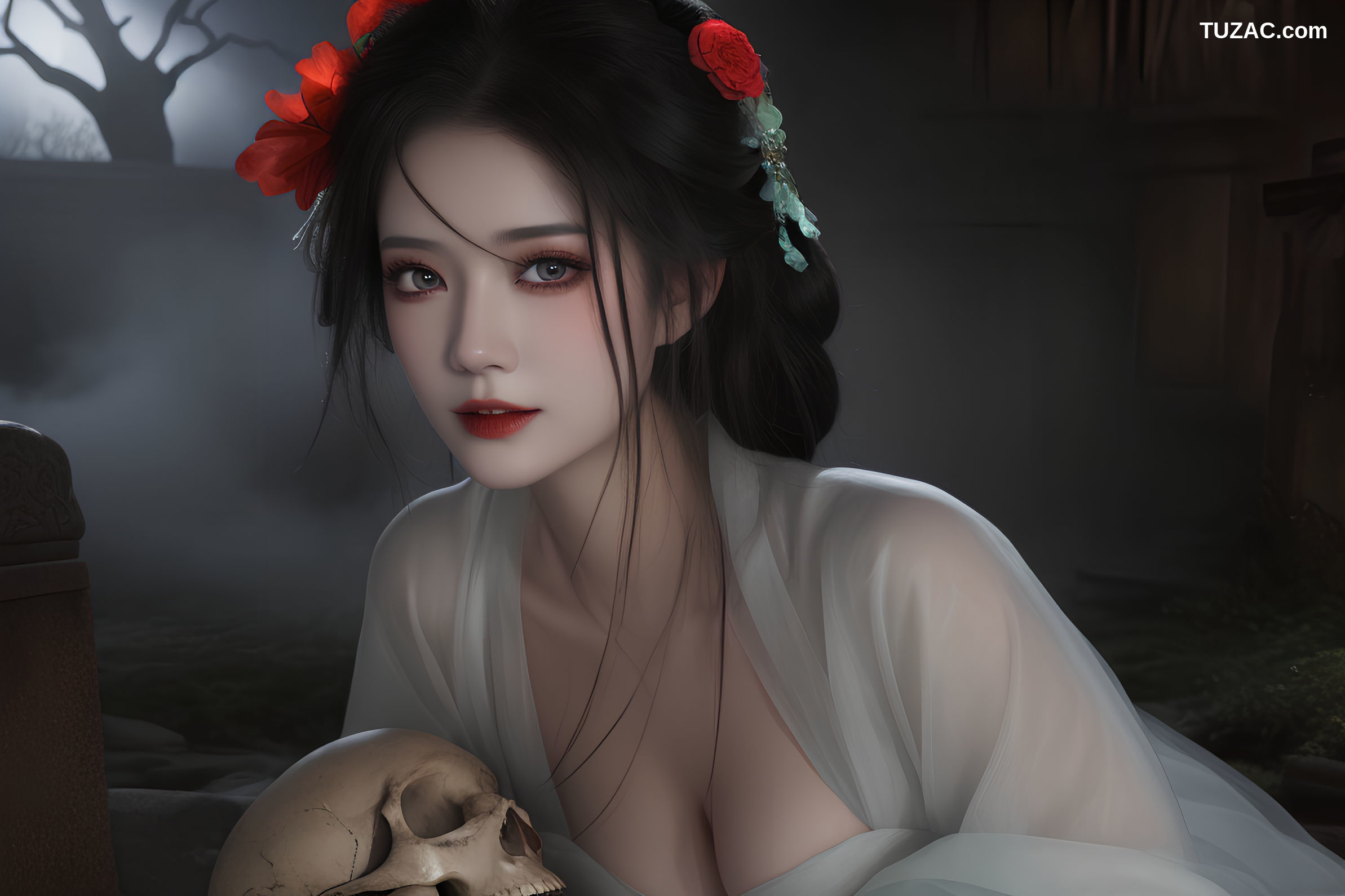 AI美女-白骨精