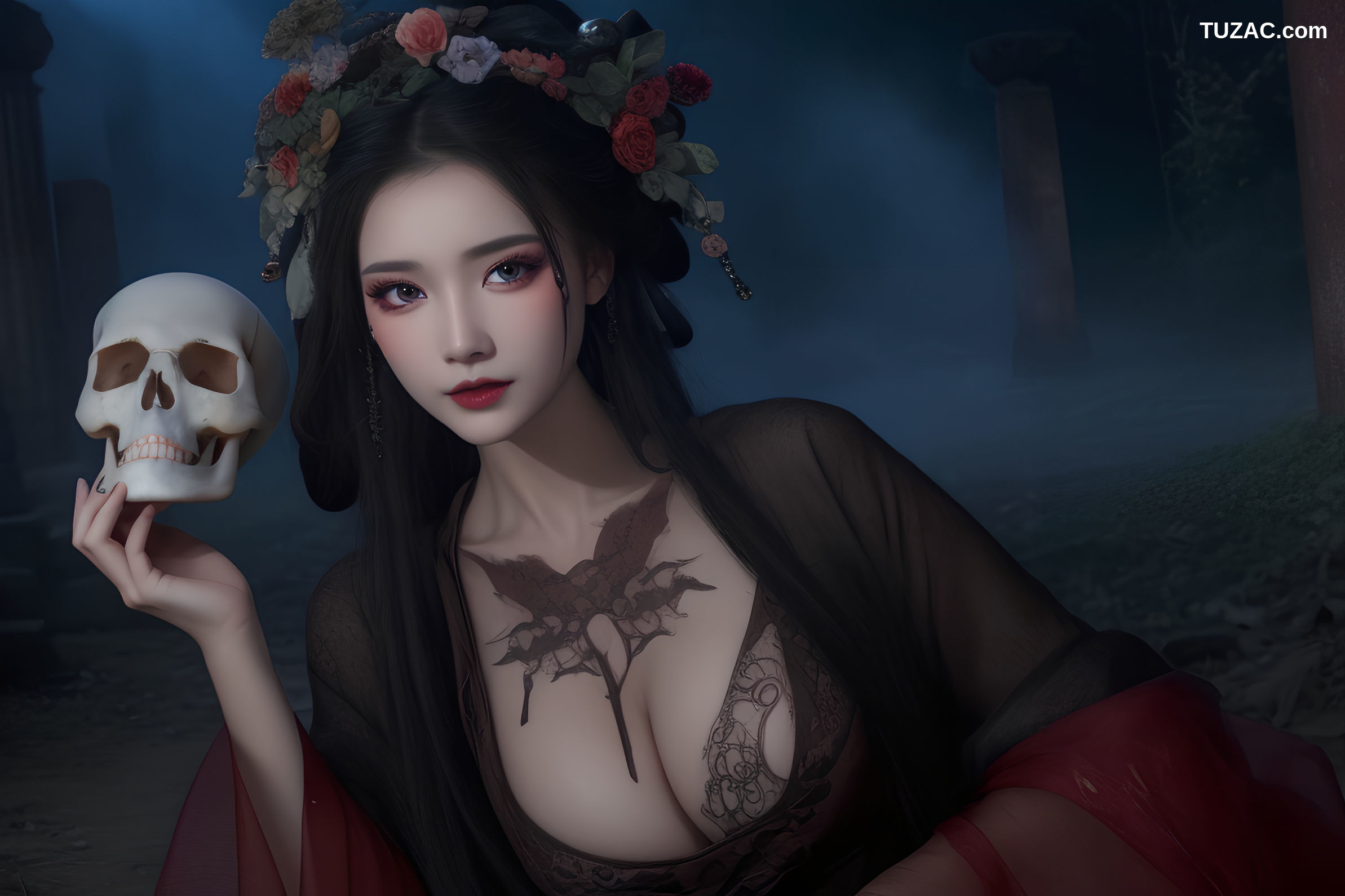AI美女-白骨精