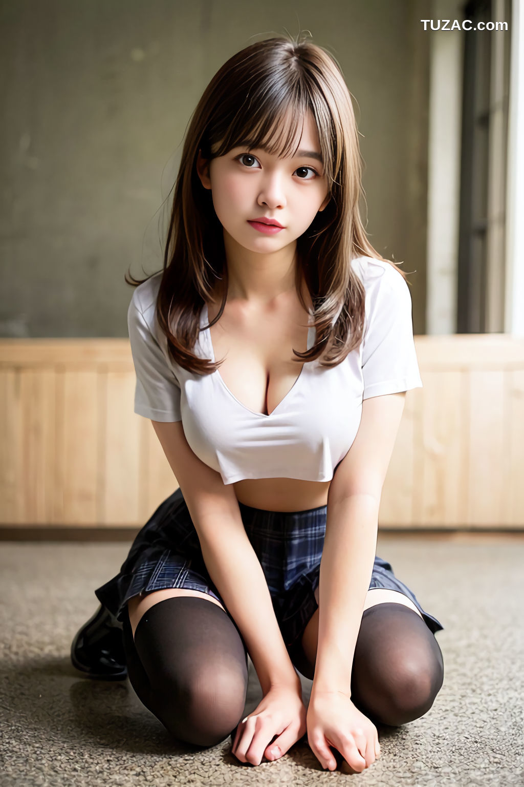 AI美女-童颜巨乳学生妹妹