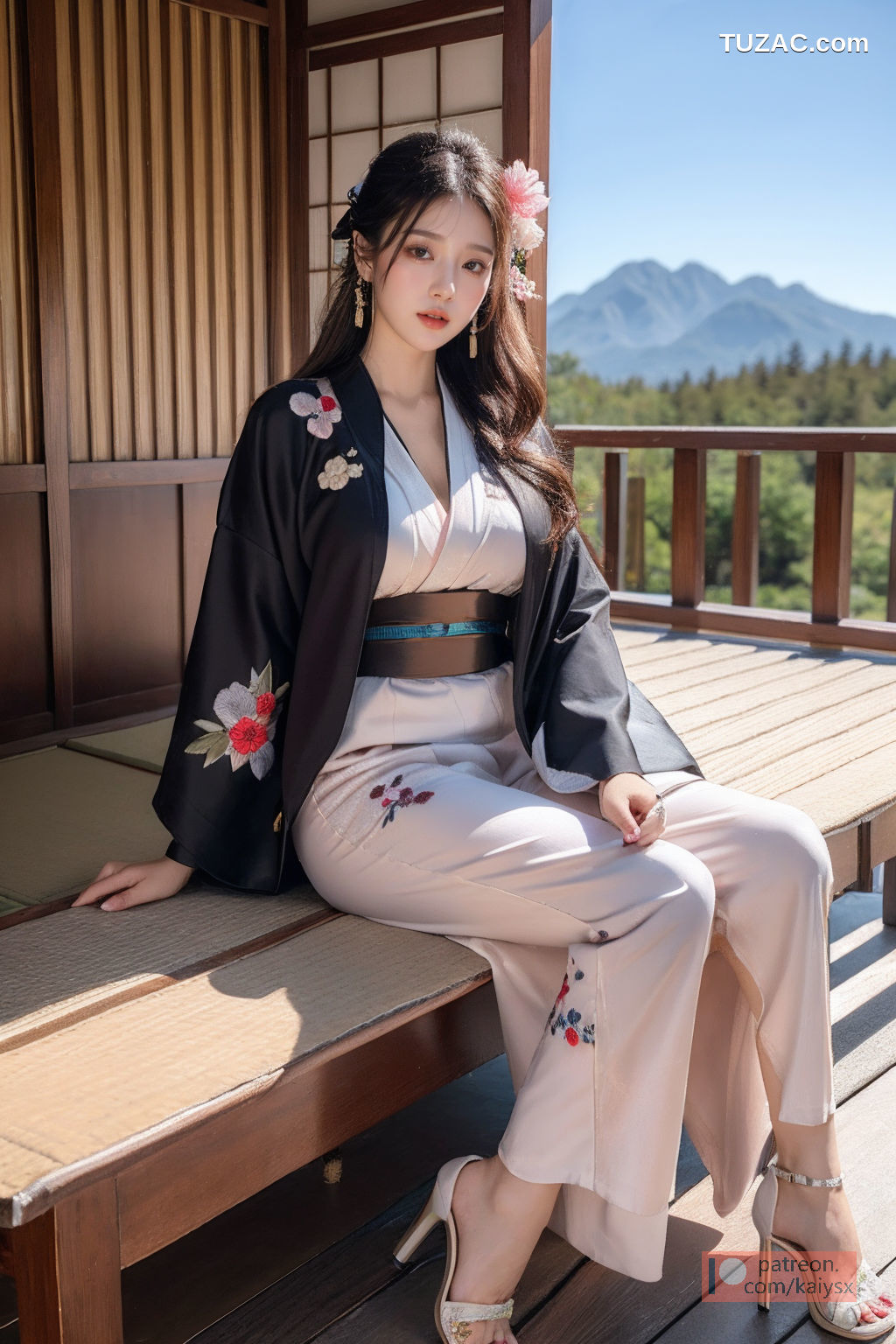 AI美女-超写实-和服美人-Kimono