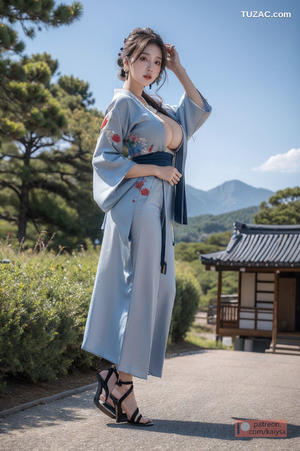 AI美女-超写实-和服美人-Kimono