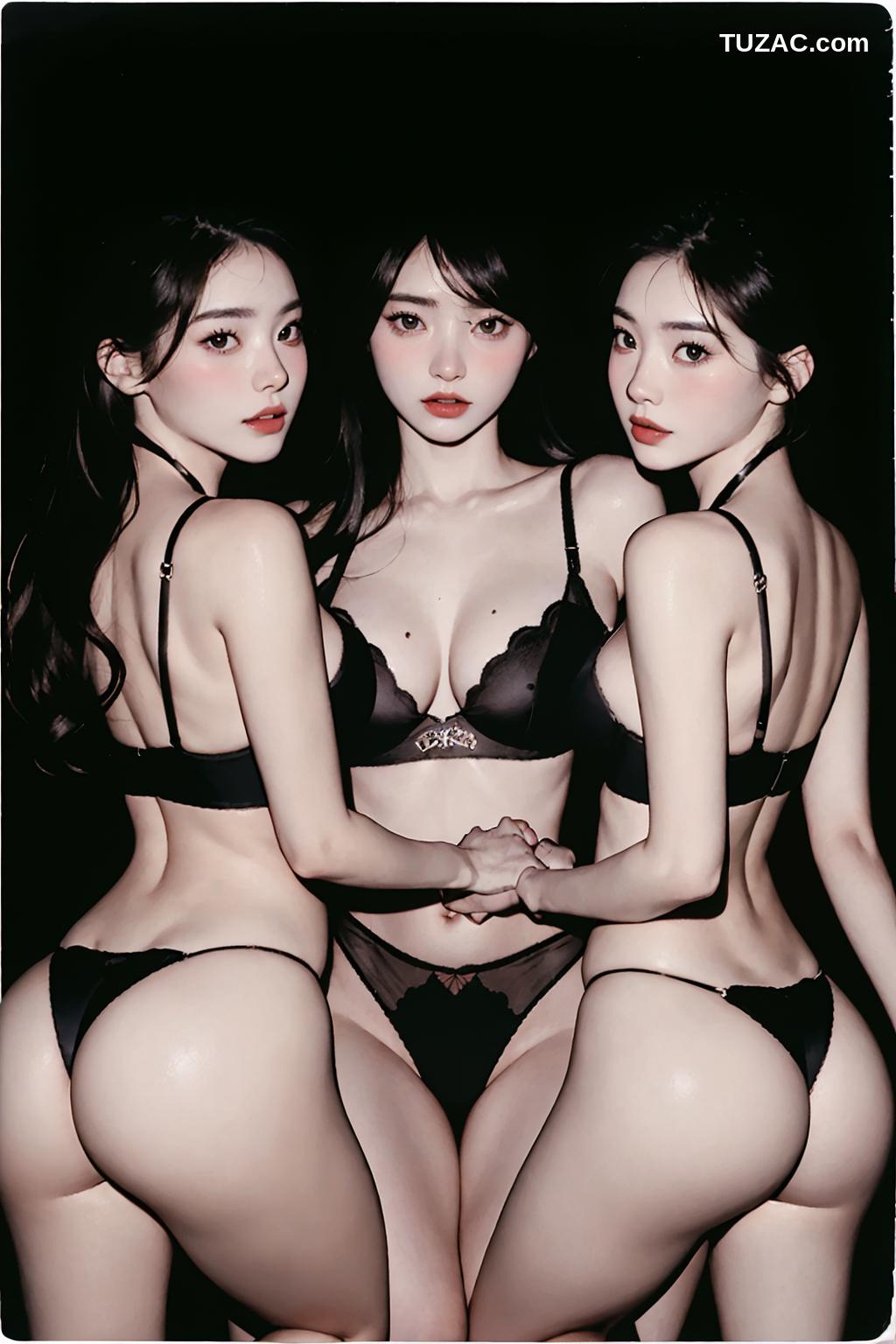 AI美女-超写实-立拍得风格自拍