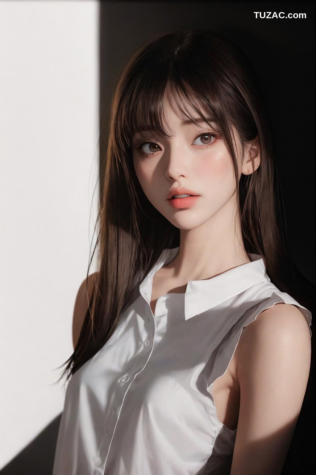 AI美女-超写实-立拍得风格自拍