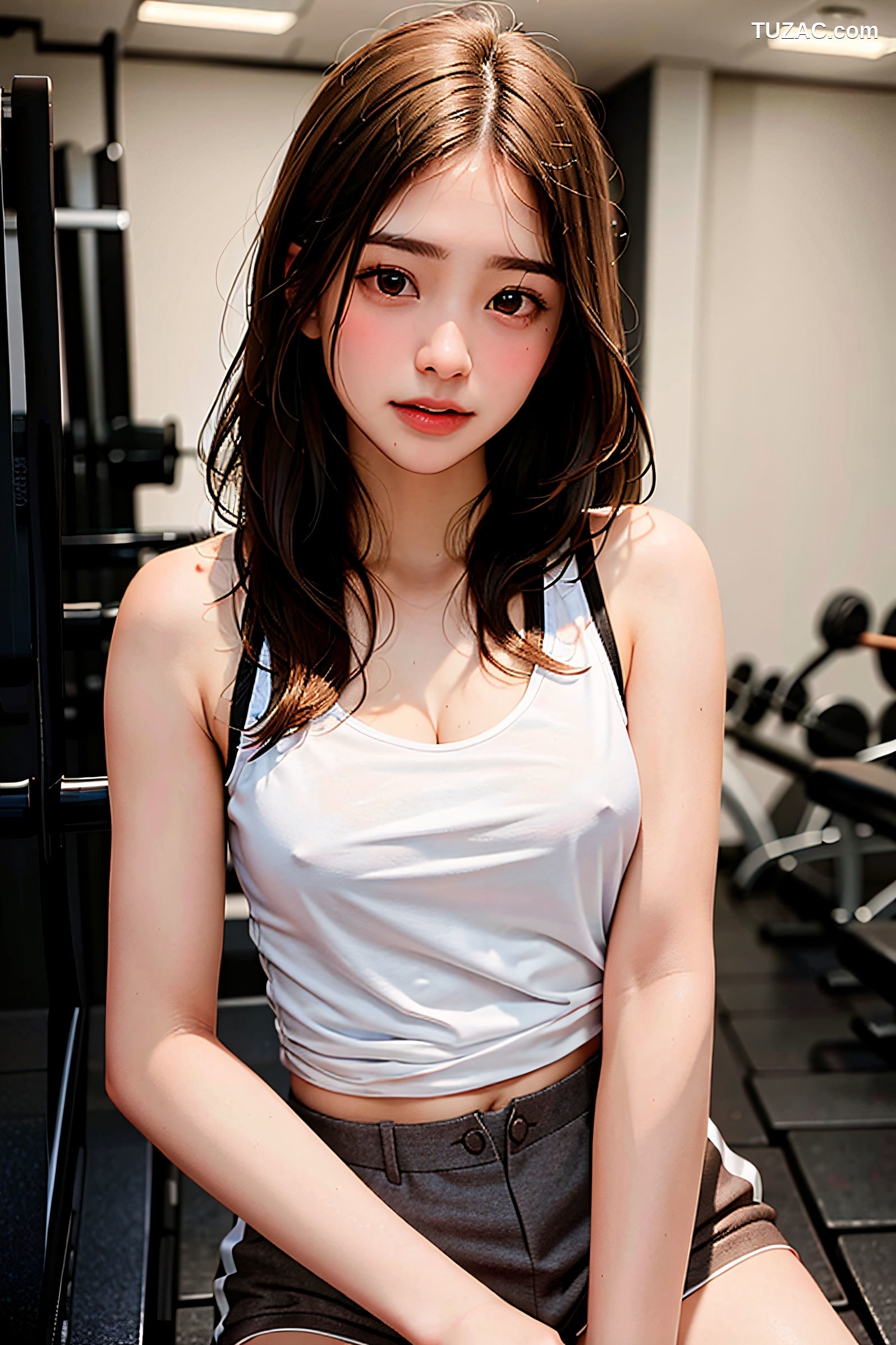 AI美女-运动系列
