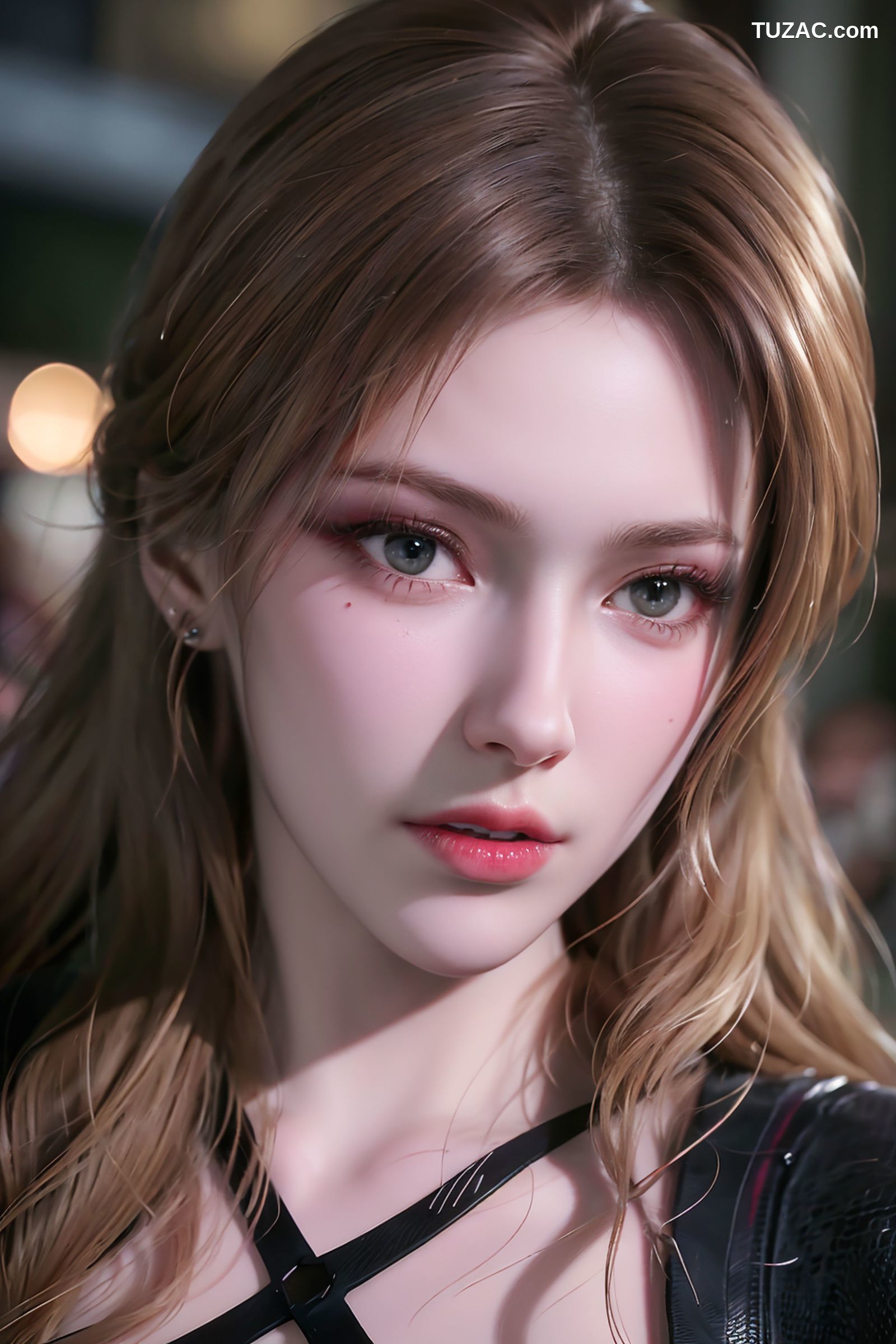 AI美女-金发女神珍妮特-Goddess-Warrior-Janet-夜晚篇