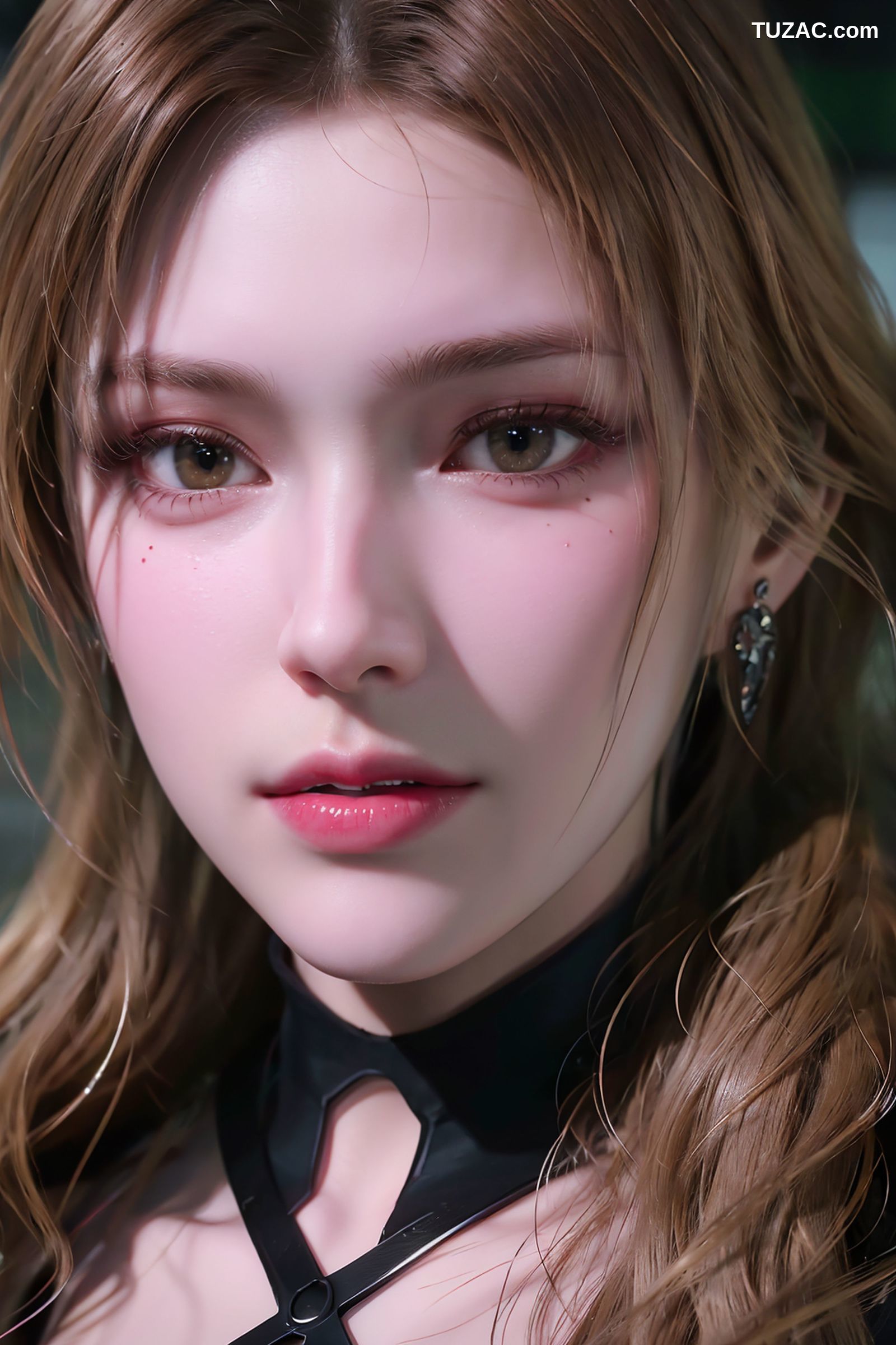 AI美女-金发女神珍妮特-Goddess-Warrior-Janet-夜晚篇