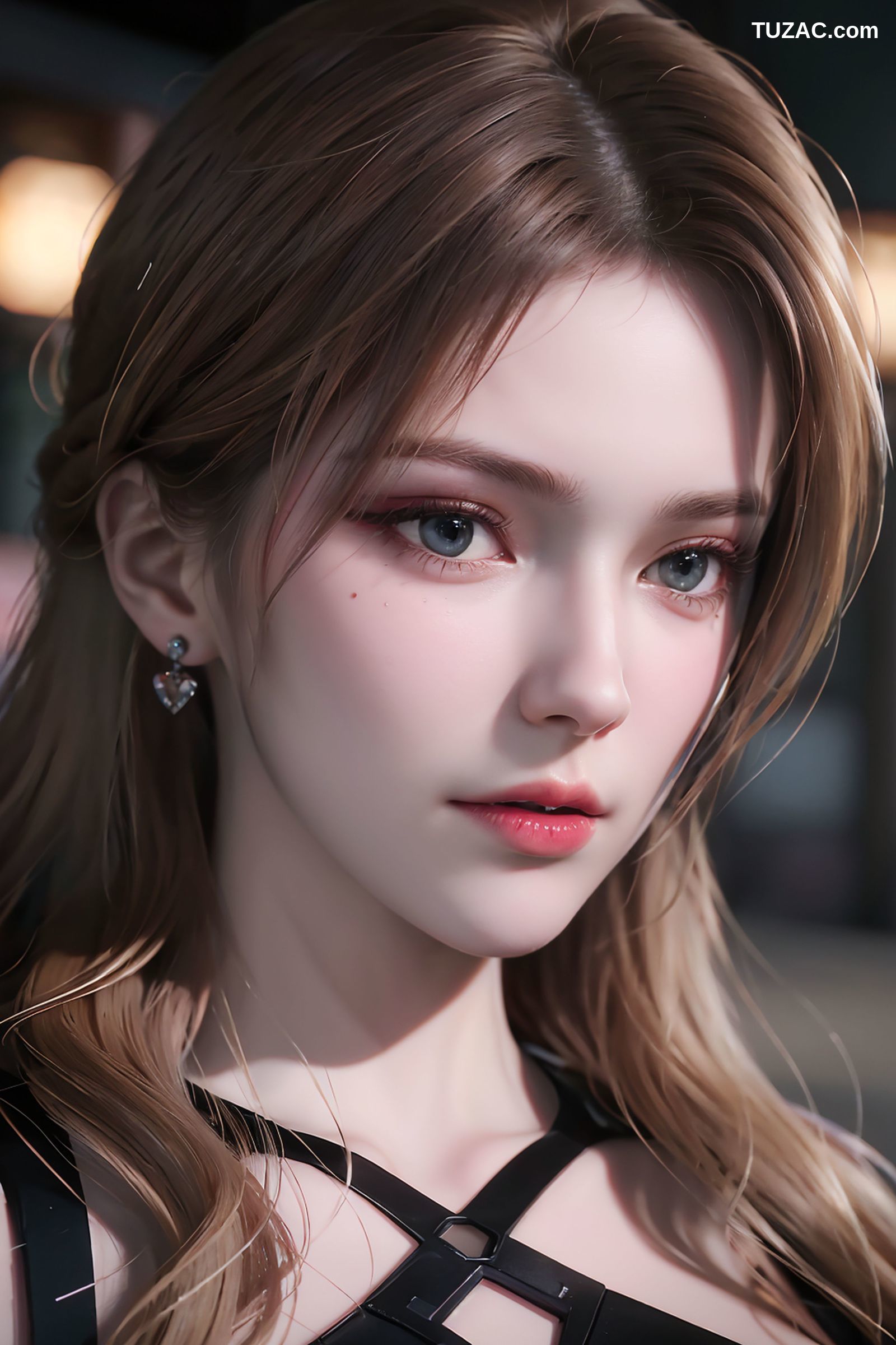 AI美女-金发女神珍妮特-Goddess-Warrior-Janet-夜晚篇