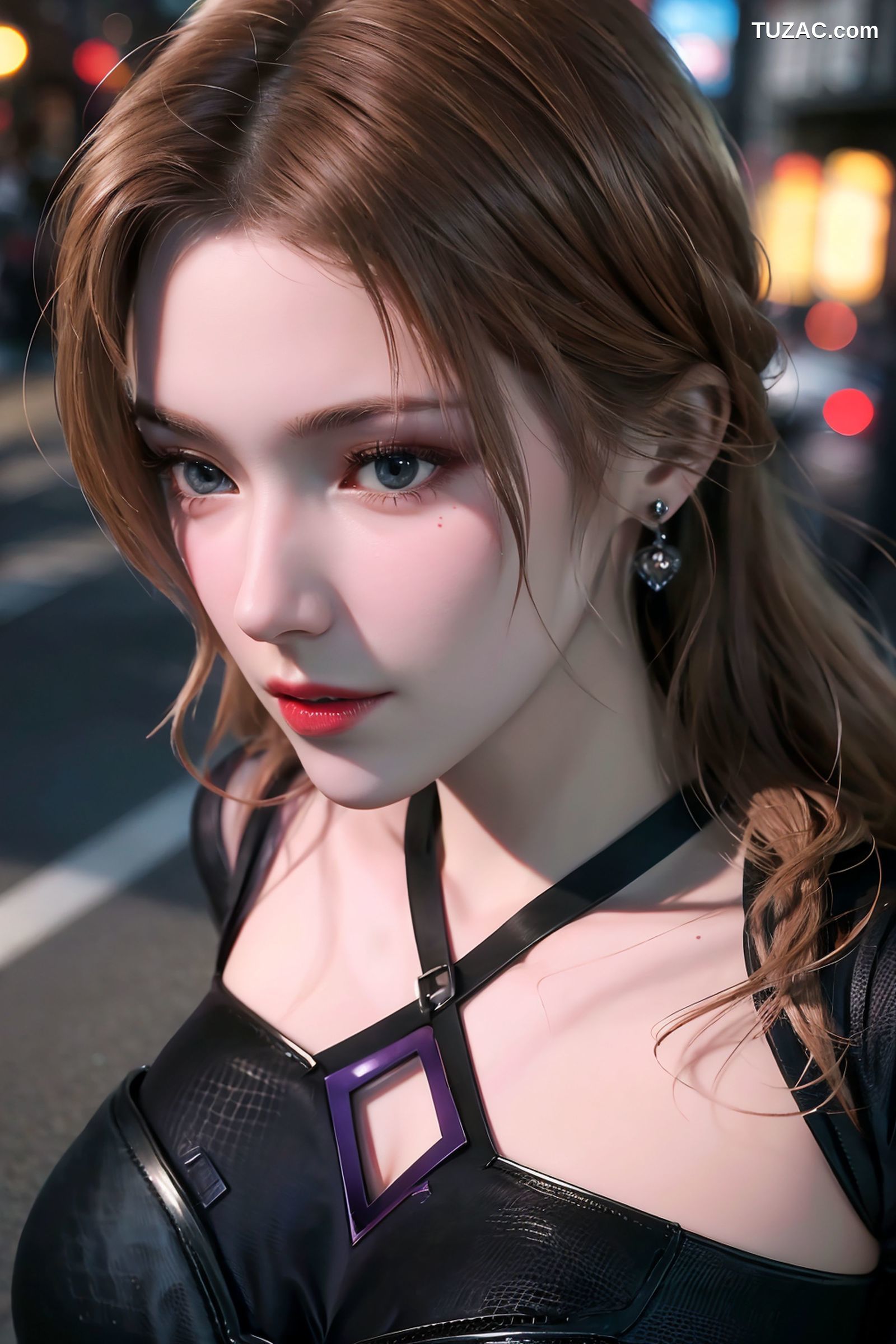 AI美女-金发女神珍妮特-Goddess-Warrior-Janet-夜晚篇