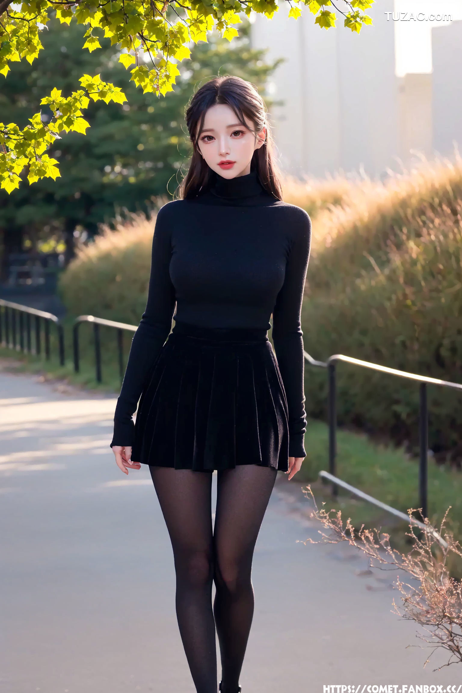 AI美女-韩风性感街拍