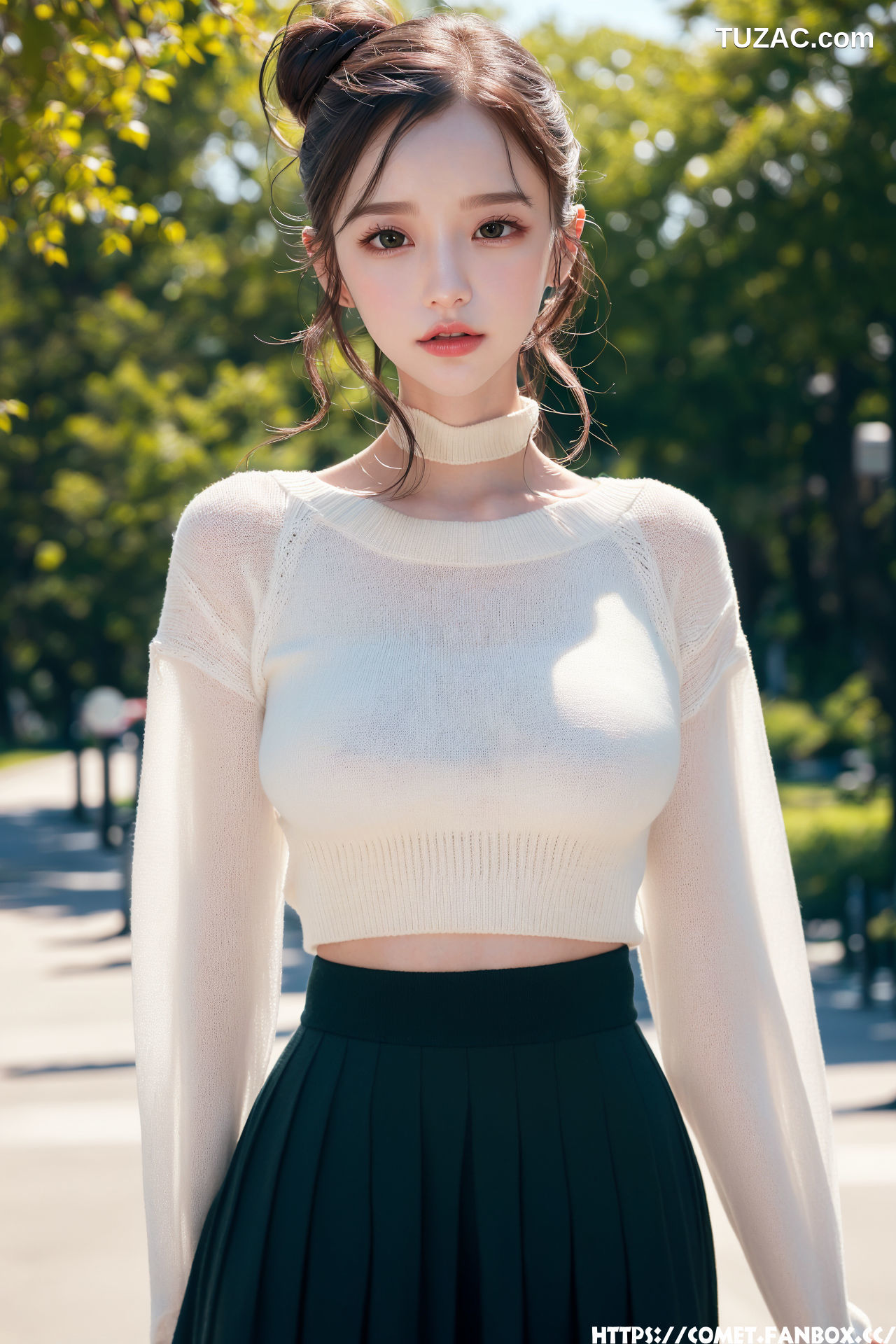 AI美女-韩风性感街拍