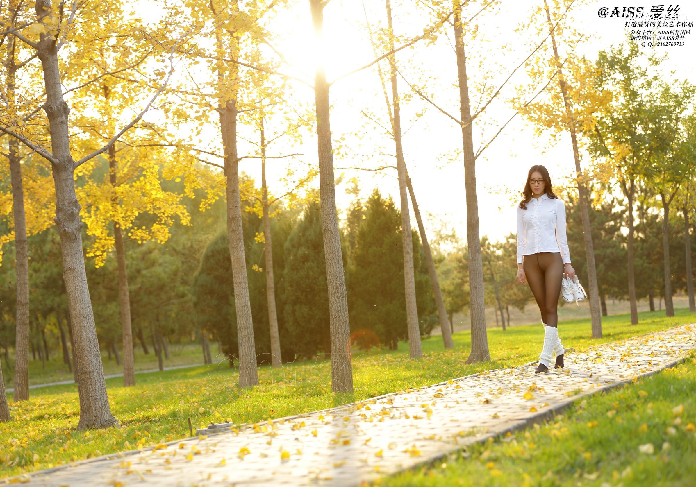 AISS爱丝-F4035-瑶瑶-瑶小喵-《秋之丝语》