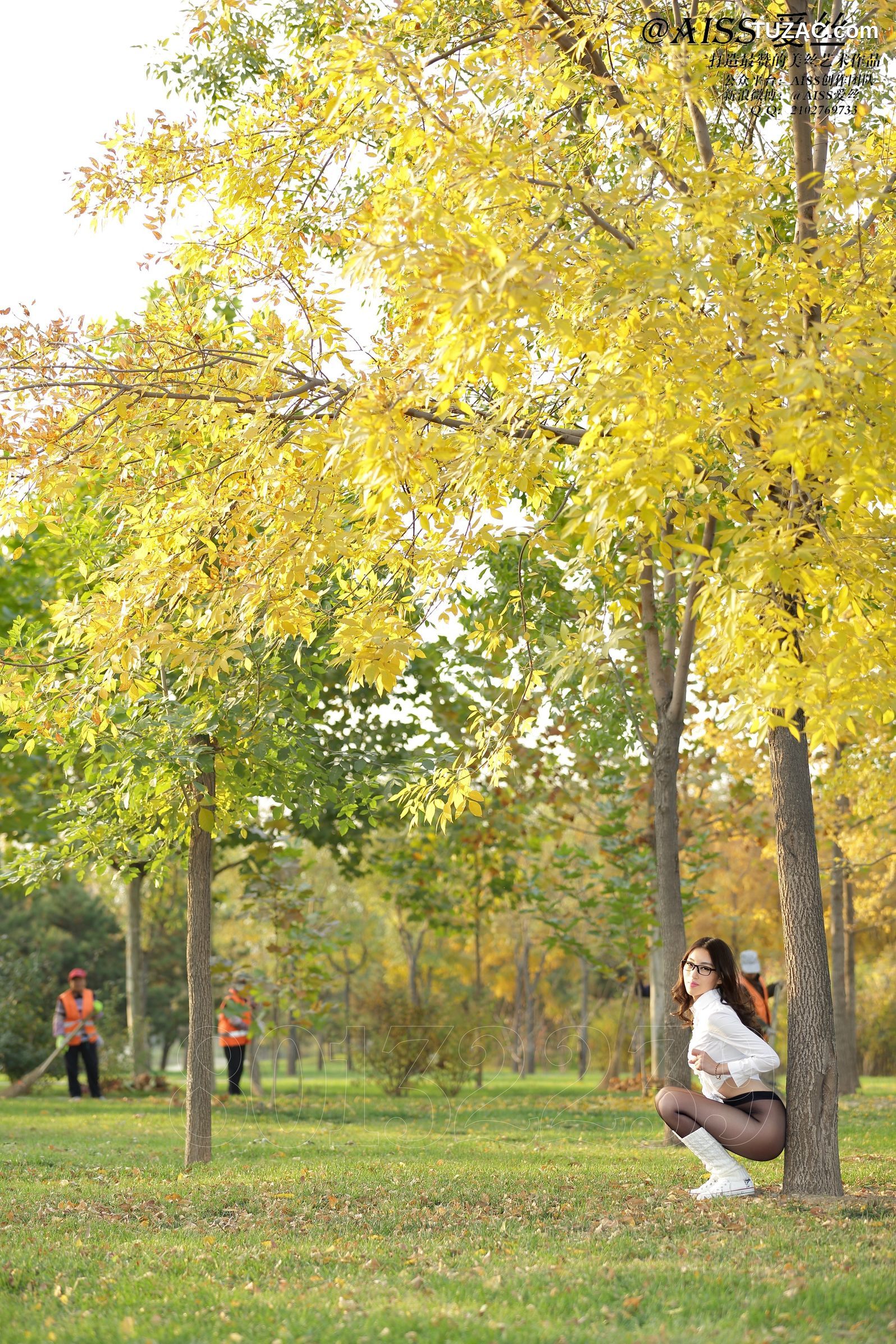 AISS爱丝-F4035-瑶瑶-瑶小喵-《秋之丝语》