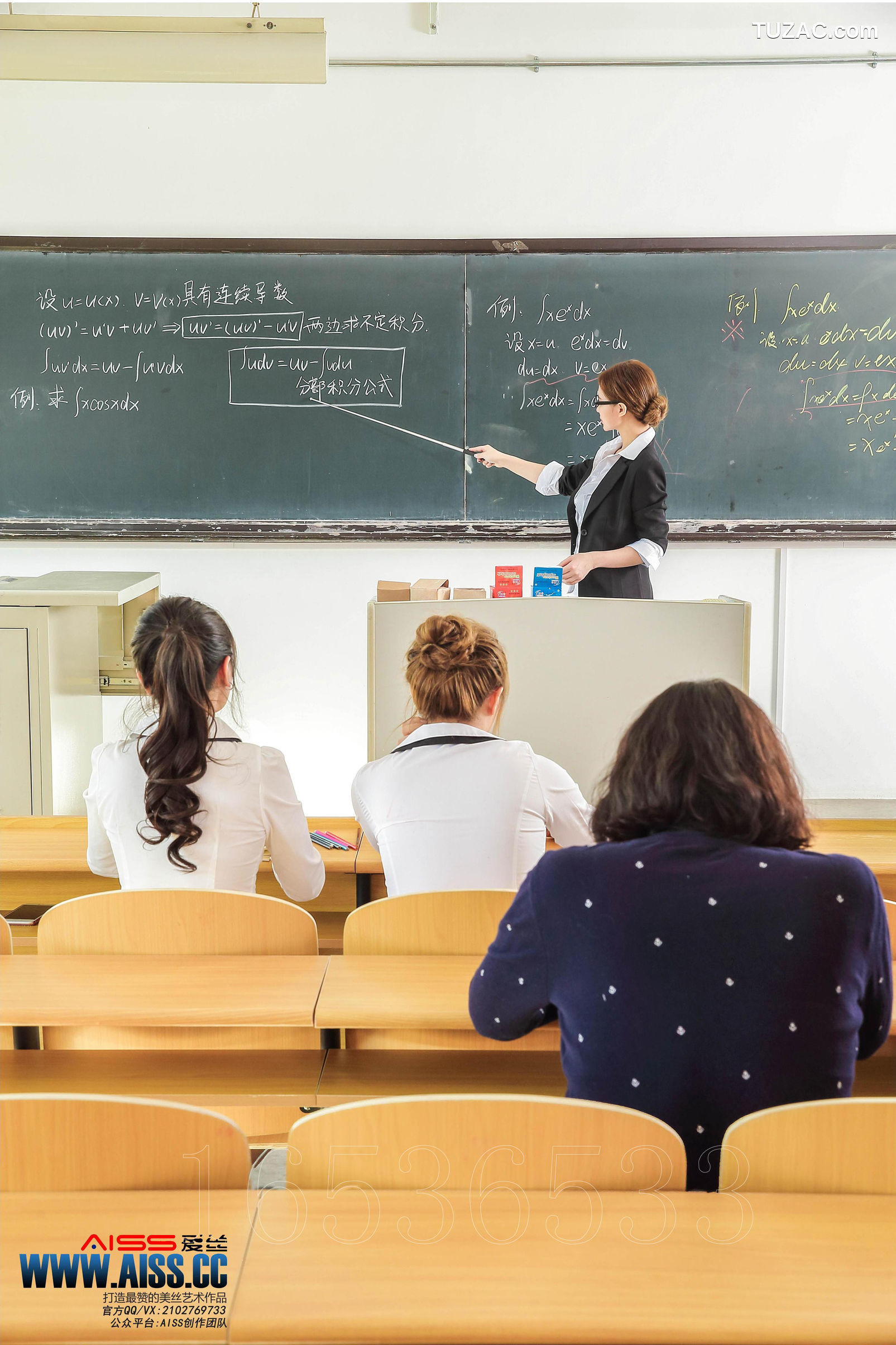 AISS爱丝-F5037-若兮-陈雅漫-张茜茹-《美丝学校-课堂猜想》