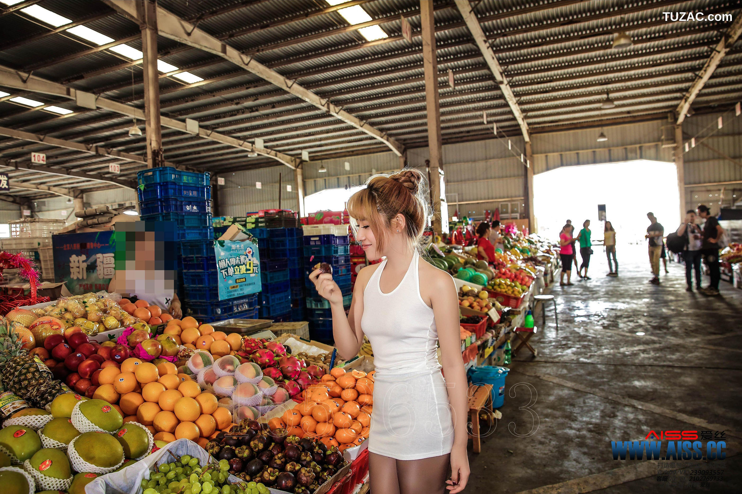 AISS爱丝-F6012-何冉-《闹市-美丝》