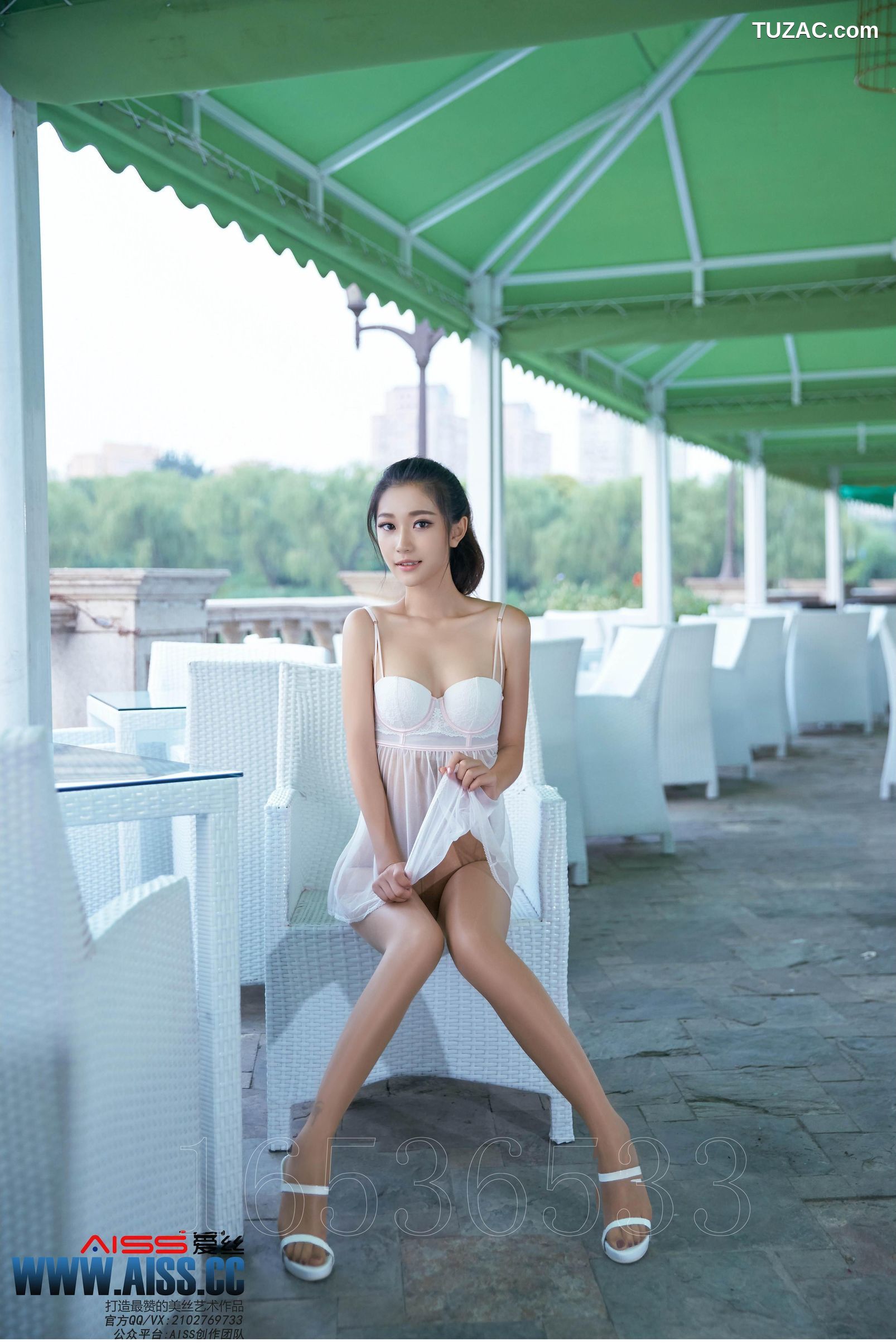 AISS爱丝-F6029-亚美依-《穿丝袜的街道》