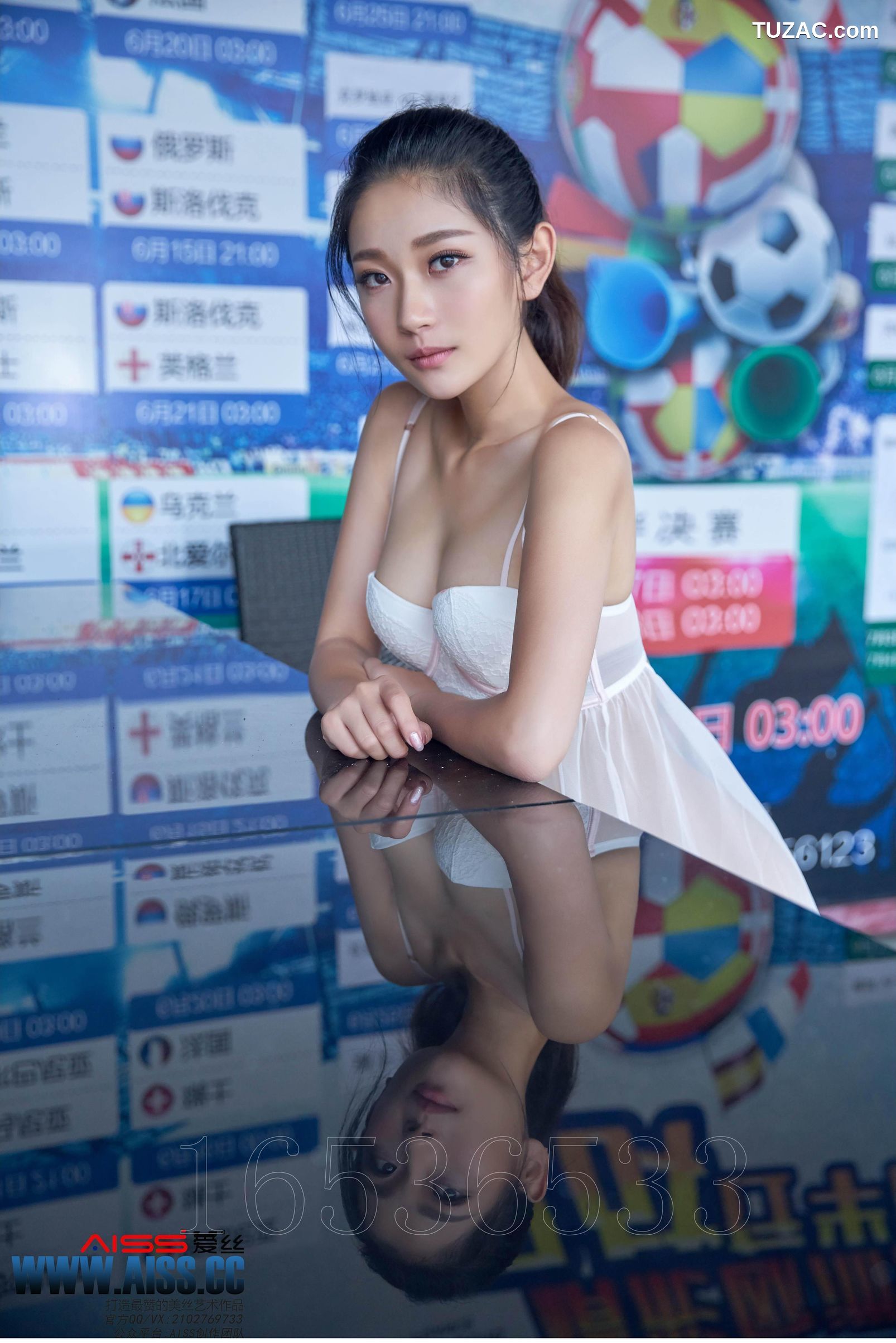 AISS爱丝-F6029-亚美依-《穿丝袜的街道》